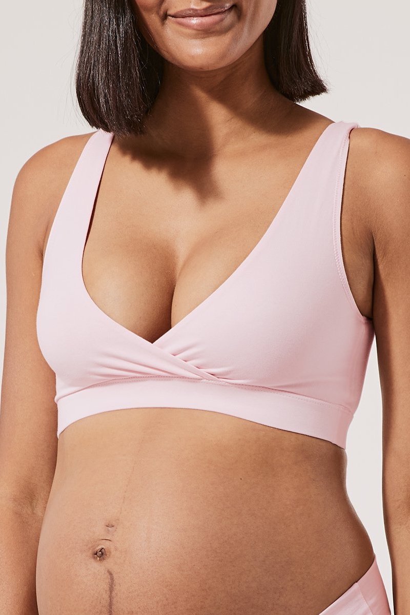 Pact Organic Cotton Maternity Nursing Bralette