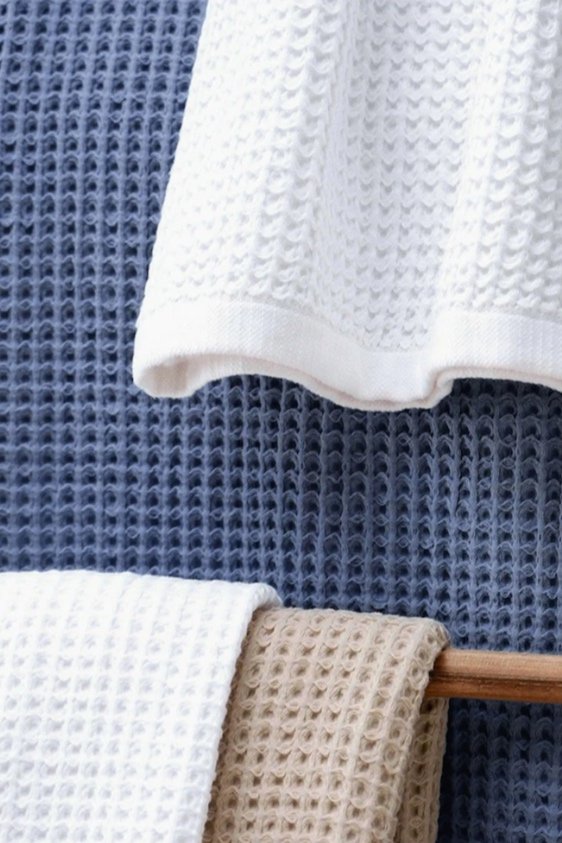Anact - Hemp + Organic Cotton Towels - exist green