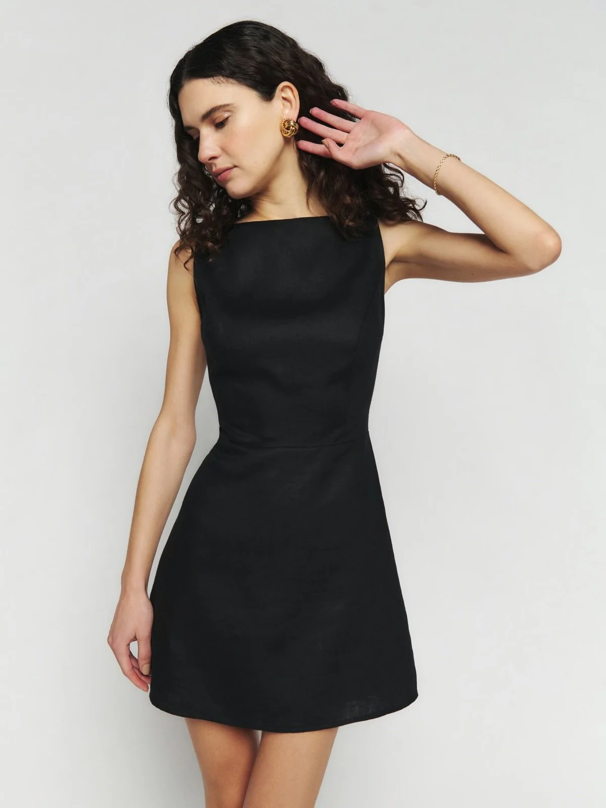 Classy Black Fashion Sleeveless Little Black Dress Sale