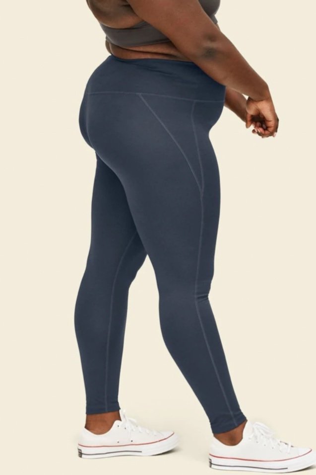 Enduro High Waist Tie Leggings (Black)