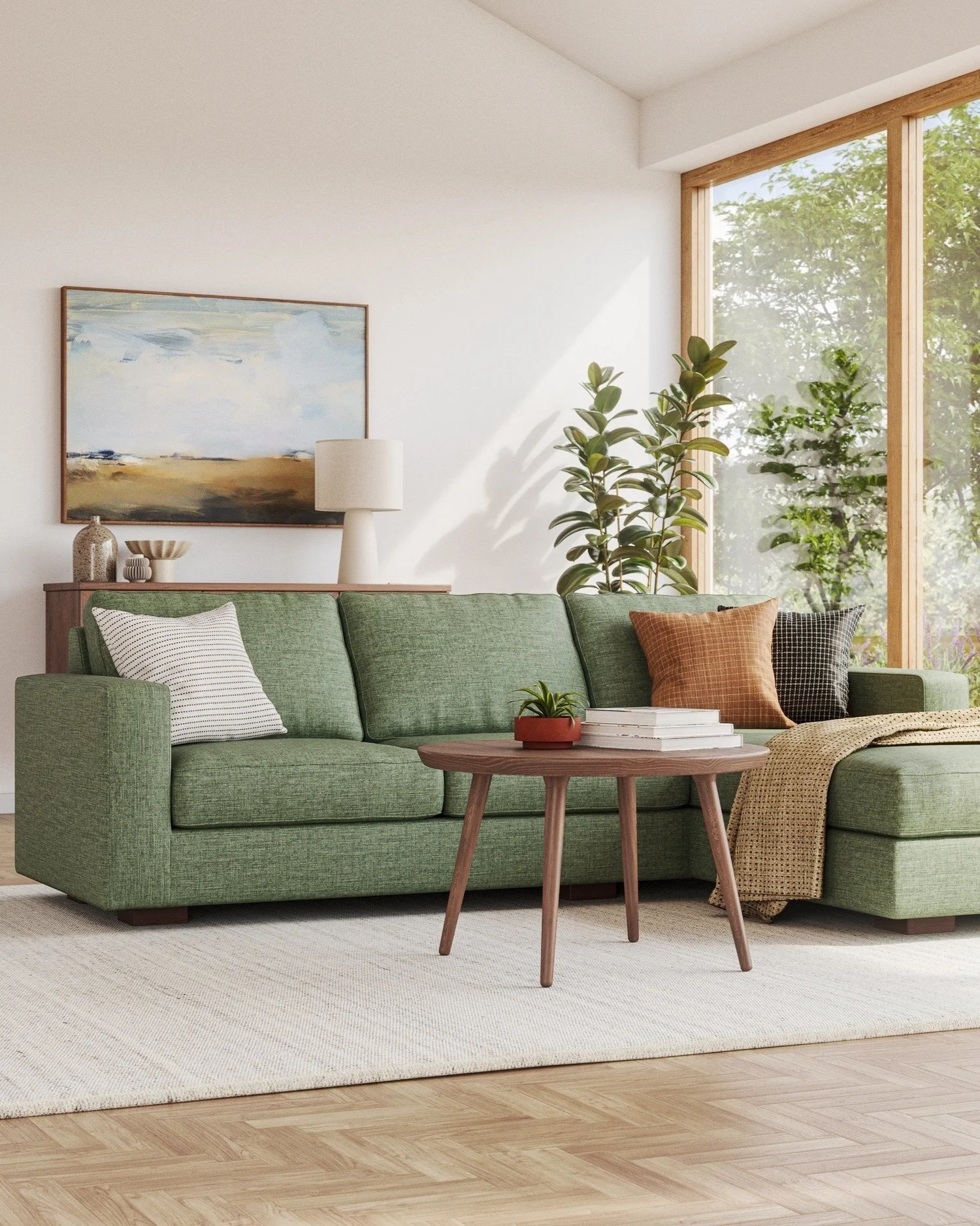 Photo inspiration: Fresh Look at 10 Sustainable Couches For A Non Toxic Living Room