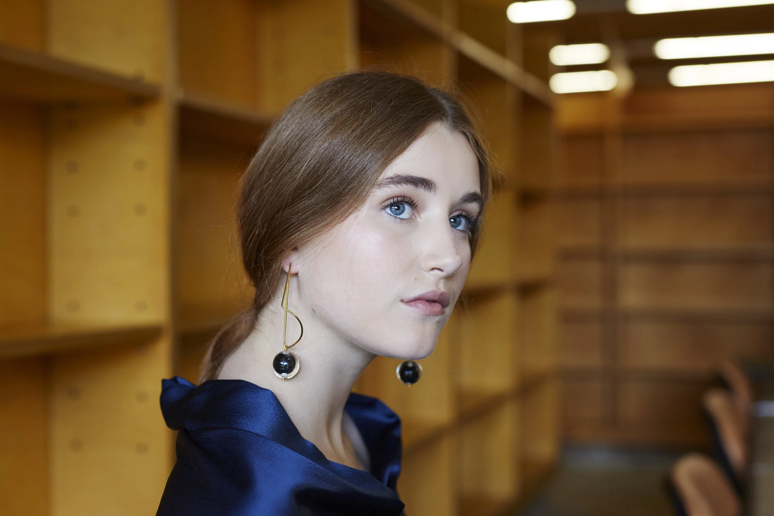 Amelia in Marni and COS