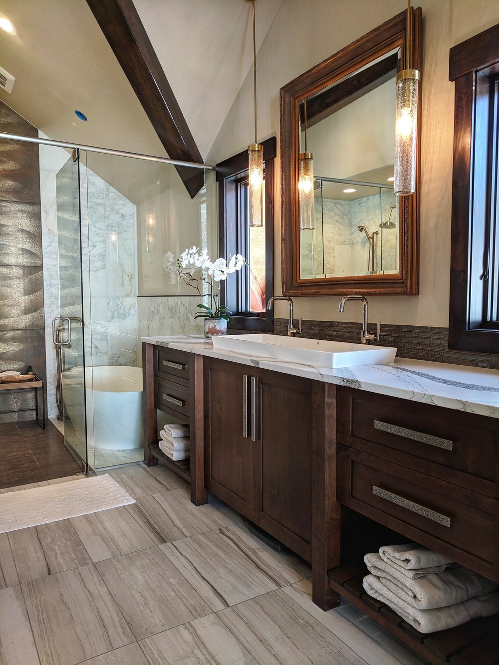 Silverthorne Master Bath Design with Custom Cabinets by Kitchenscapes.jpg