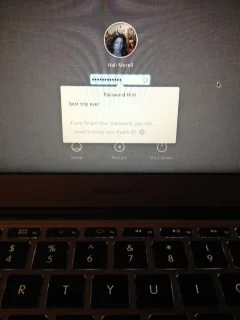 My Computer is an Asshole:  When a Laptop Hurls me into Utter Darkness