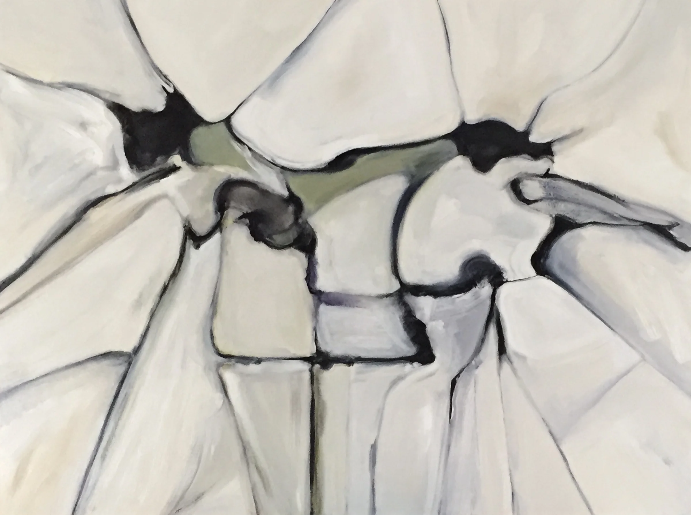 Exalted II , oil on canvas, 40"x30"