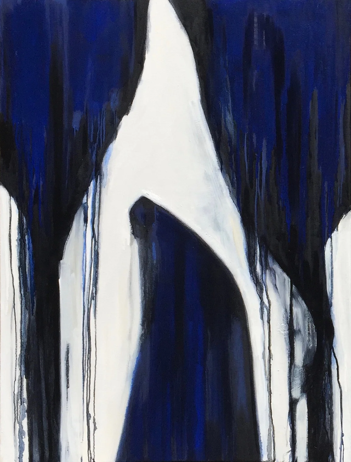 Arête , oil on canvas, 30"x40"