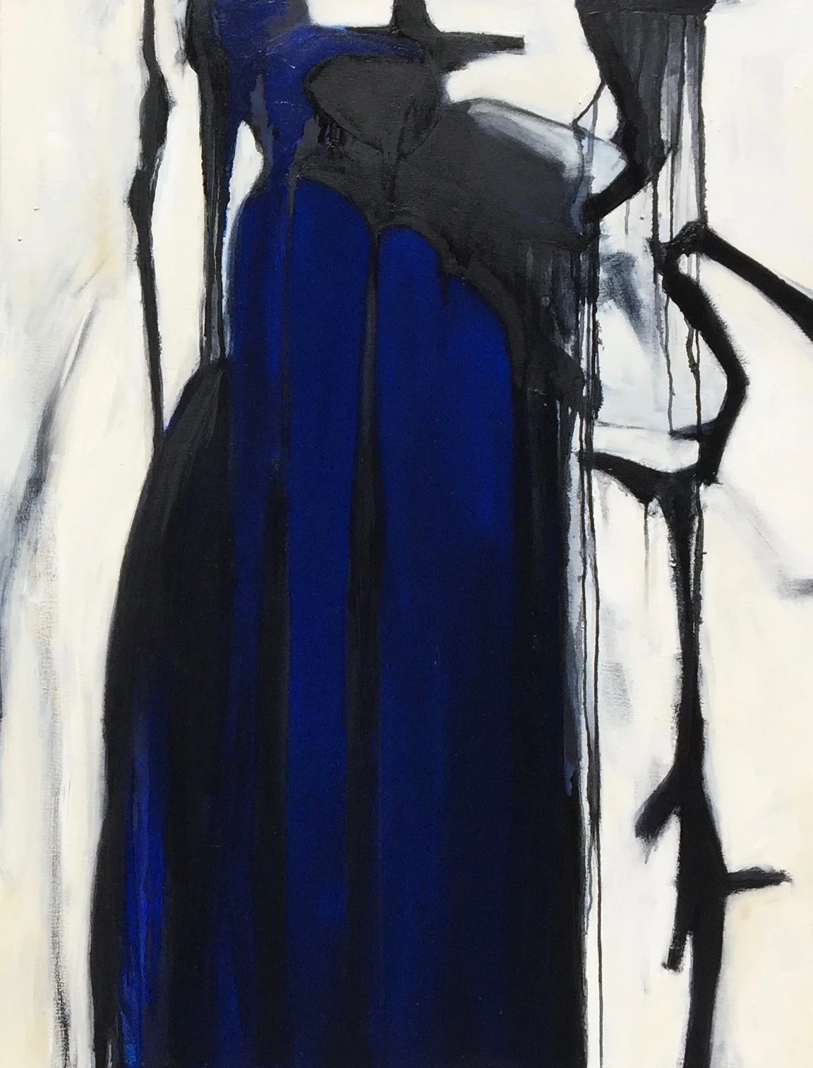 Sapphire Lahar, oil on canvas, 30"x40"