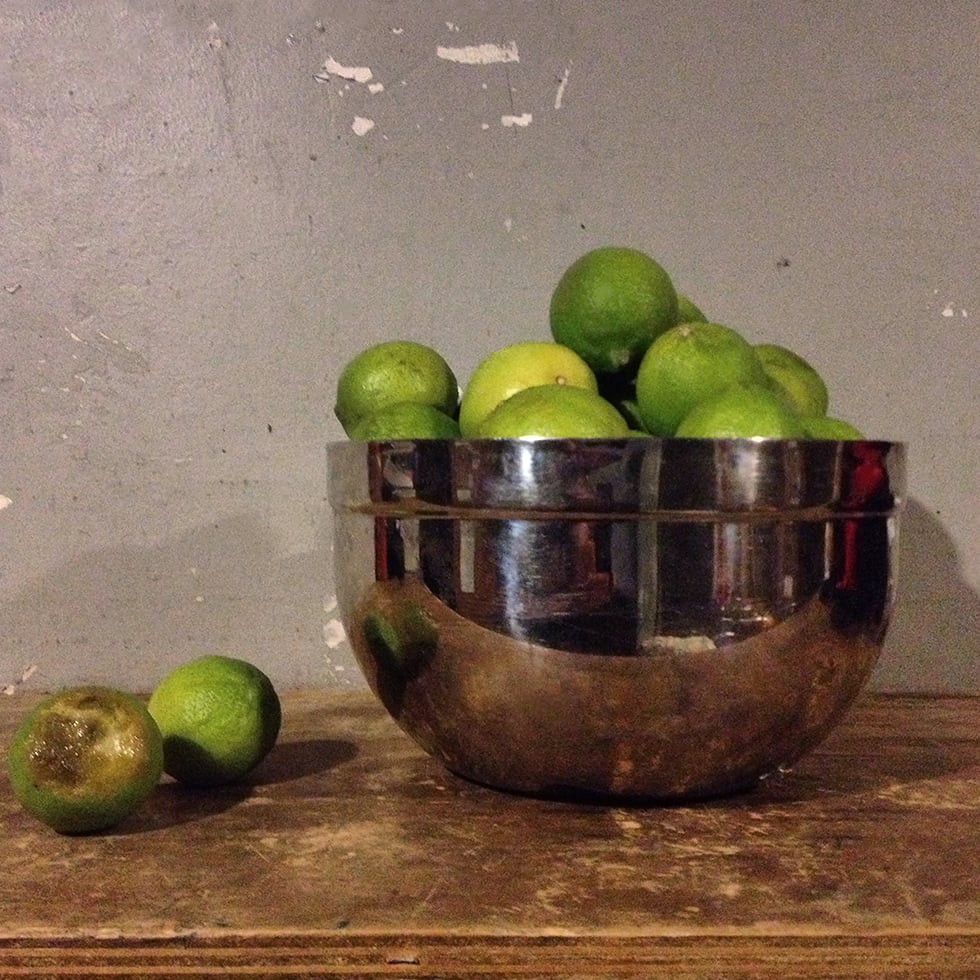 "Bowl with Limes", 2012