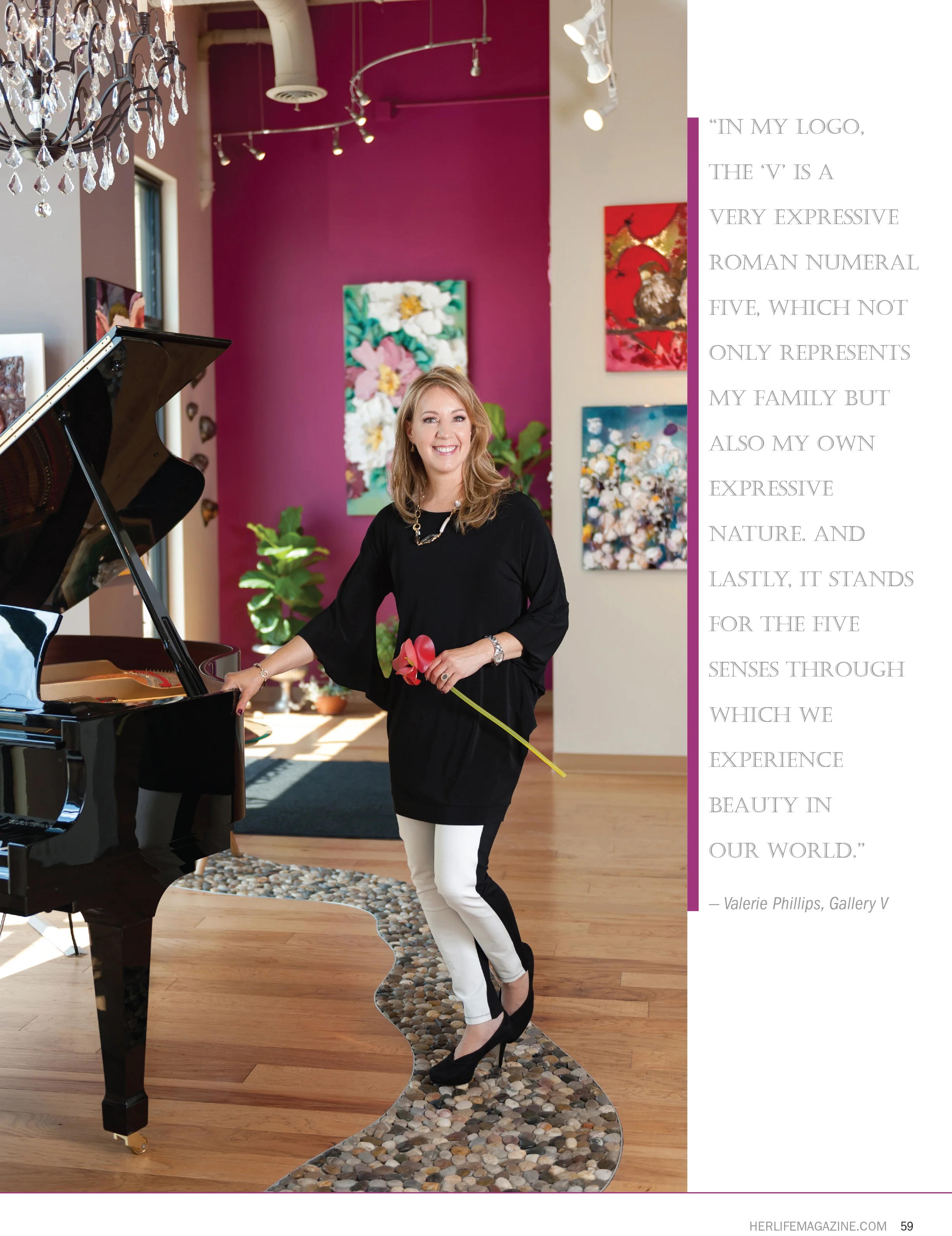 HerLife Magazine Spotlight — Gallery V