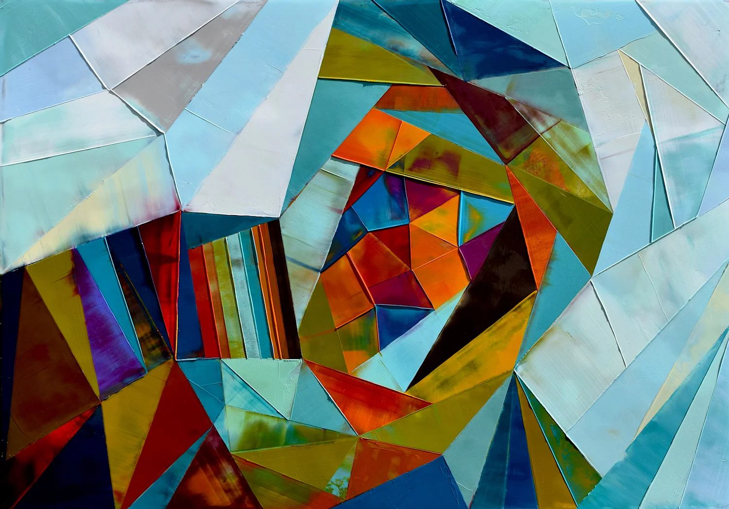 Neoconstruct Coming Down the Mountain - 24x36