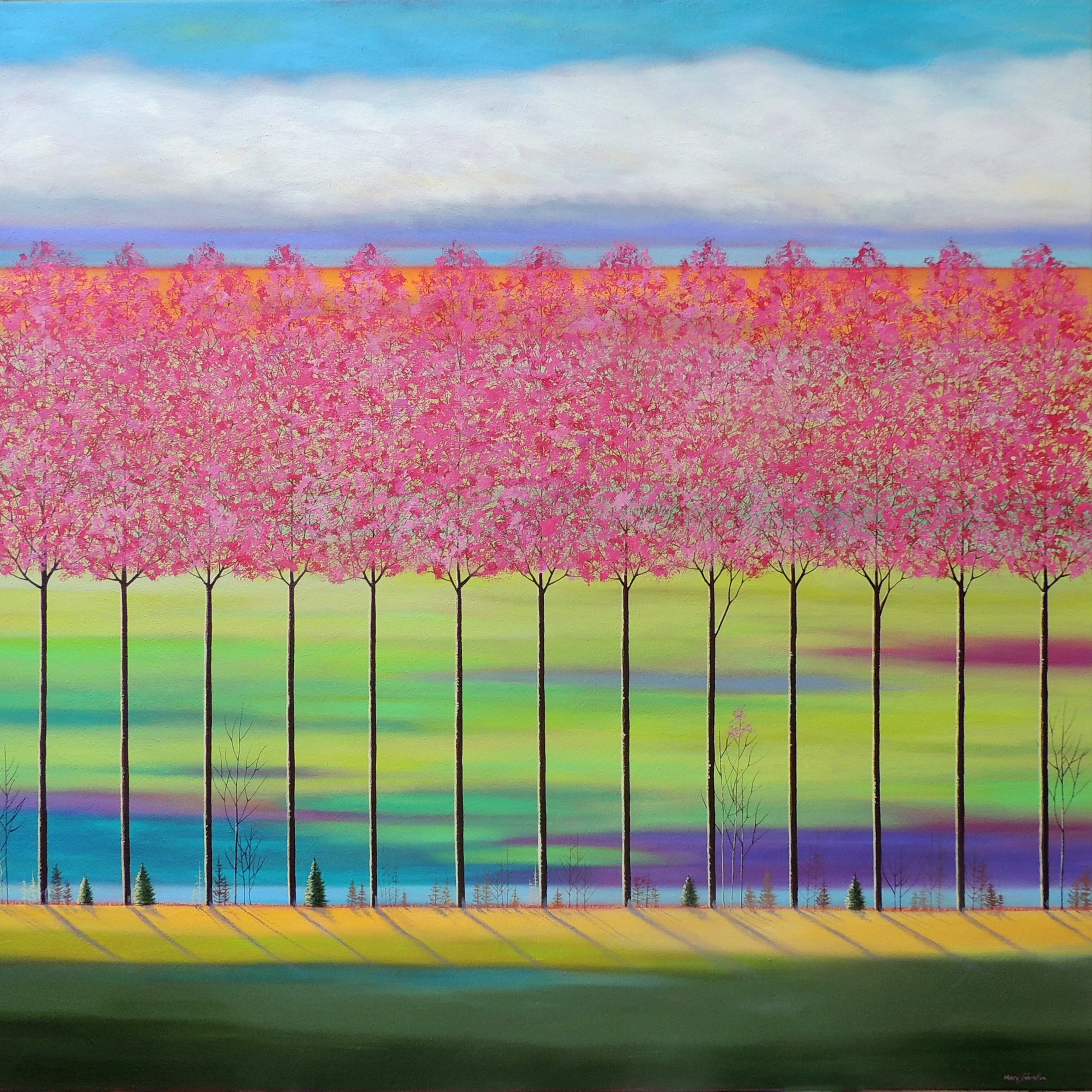 MJohnstonTheBrightPinkTrees40x40.jpg