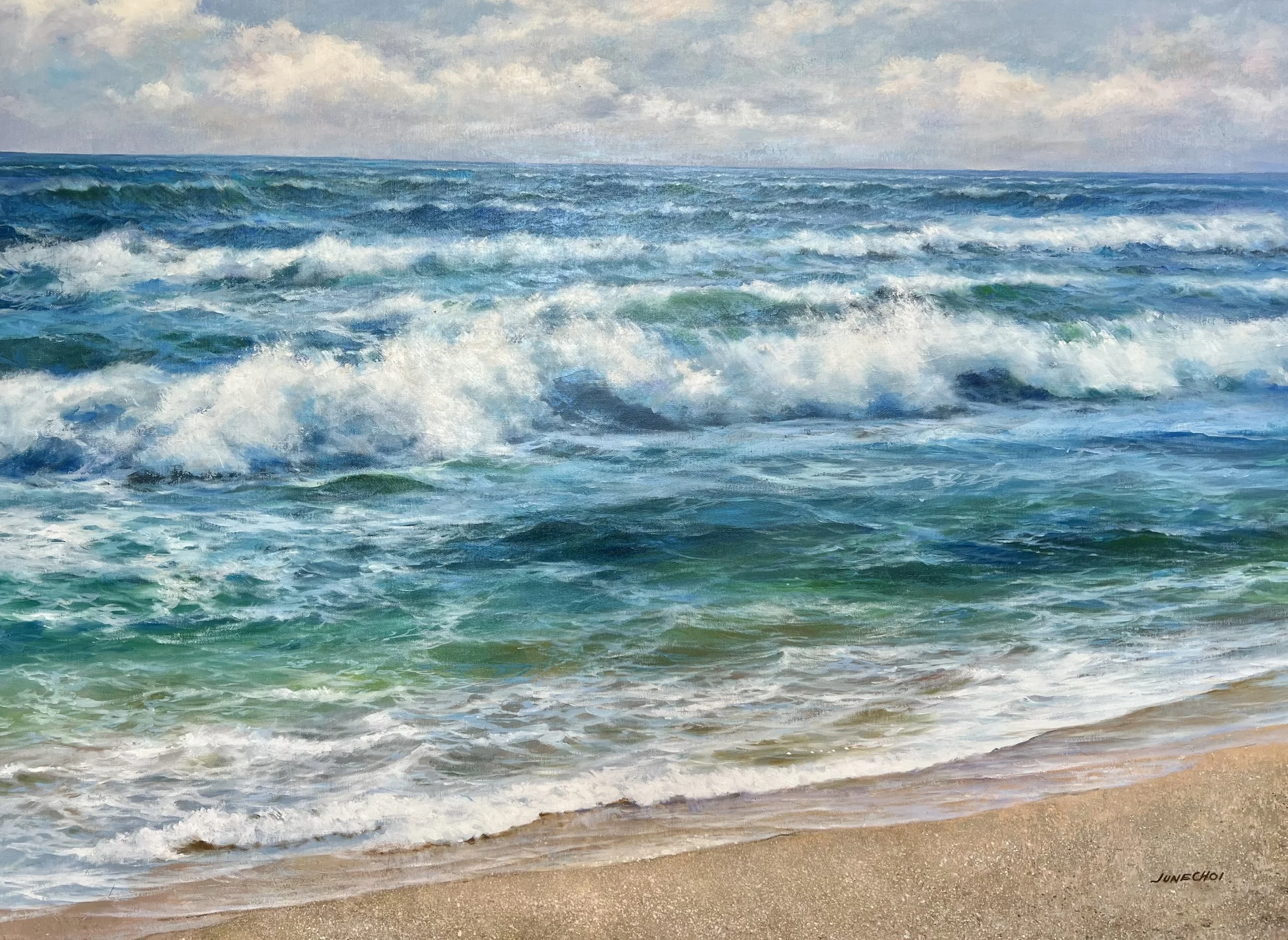 36"x48" original oil painting on canvas.