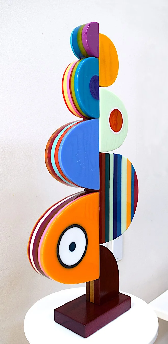 BOsbournHalfCircleResinSculpture_ view #2, 2.5x12x24  .jpg