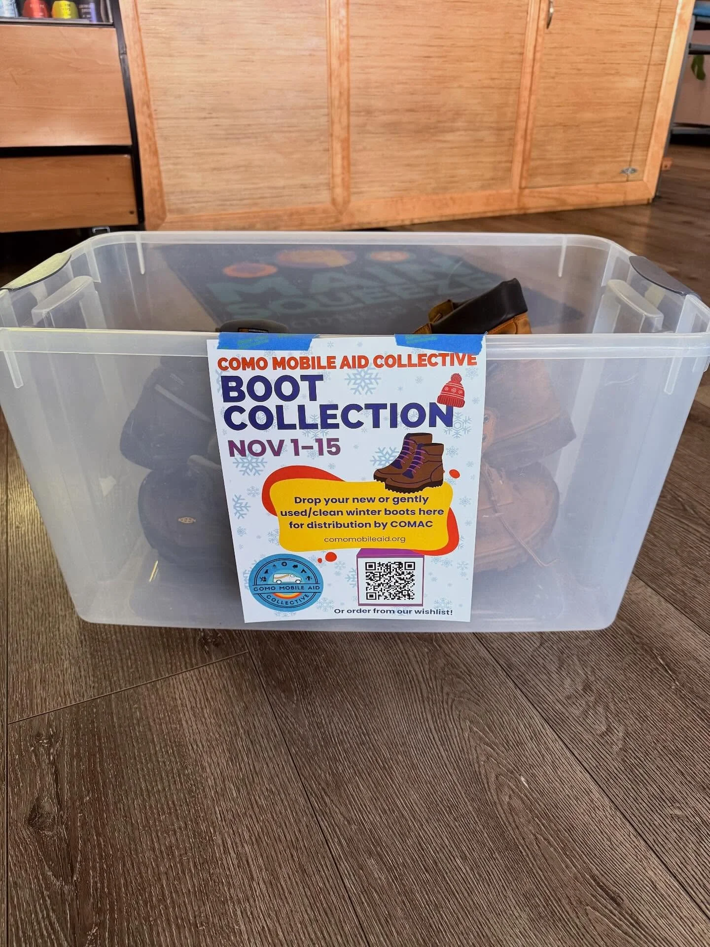 There&rsquo;s still time to donate boots to @comomobileaid boot collection! 

Tomorrow is the last day to donate new or gently boots to the cause. We&rsquo;ve got a spot for you to drop off at the restaurant, and while you&rsquo;re here, don&rsquo;t 