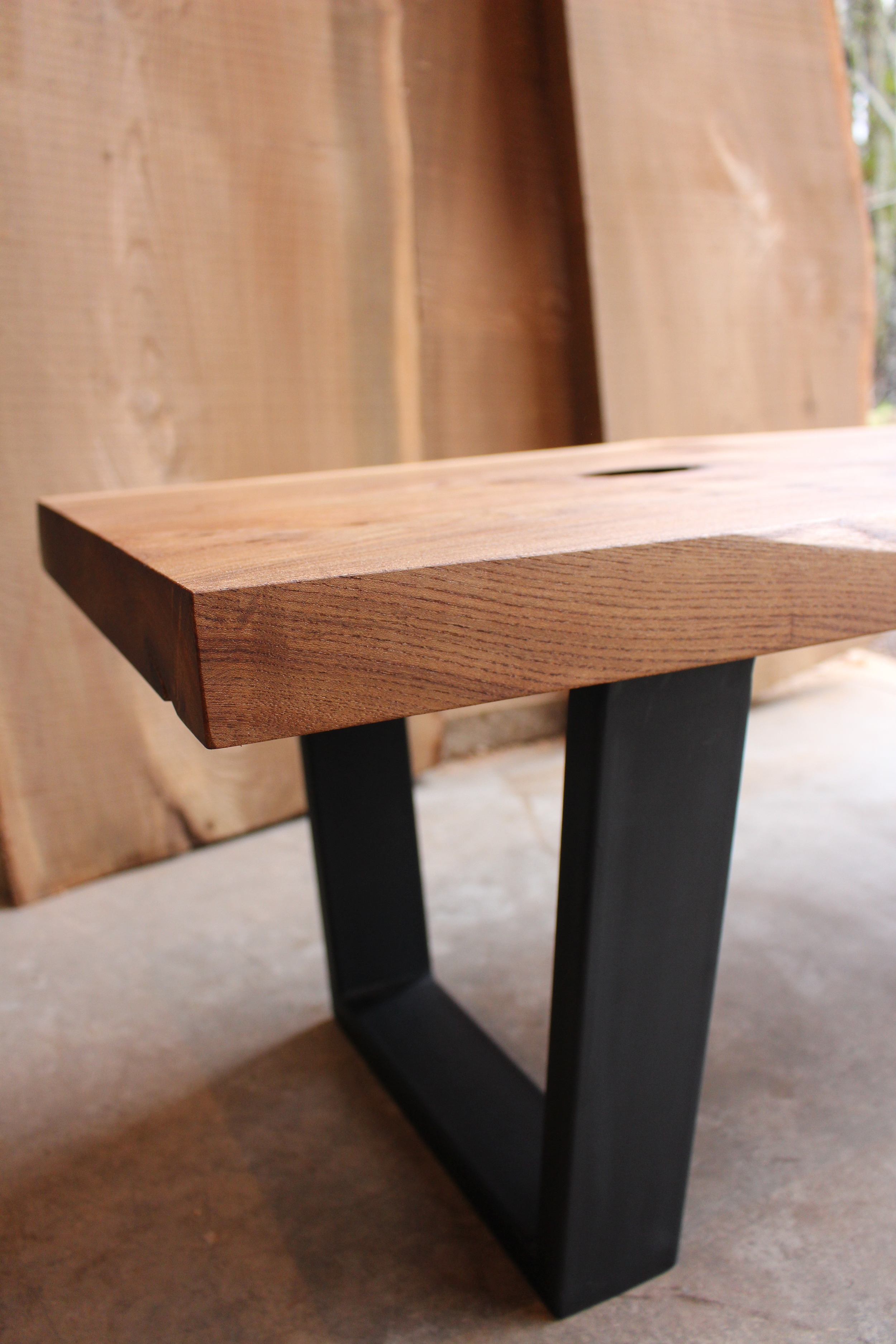 elm coffee table