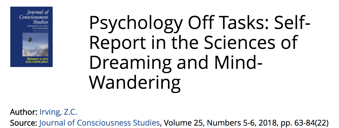 Psychology Off Tasks