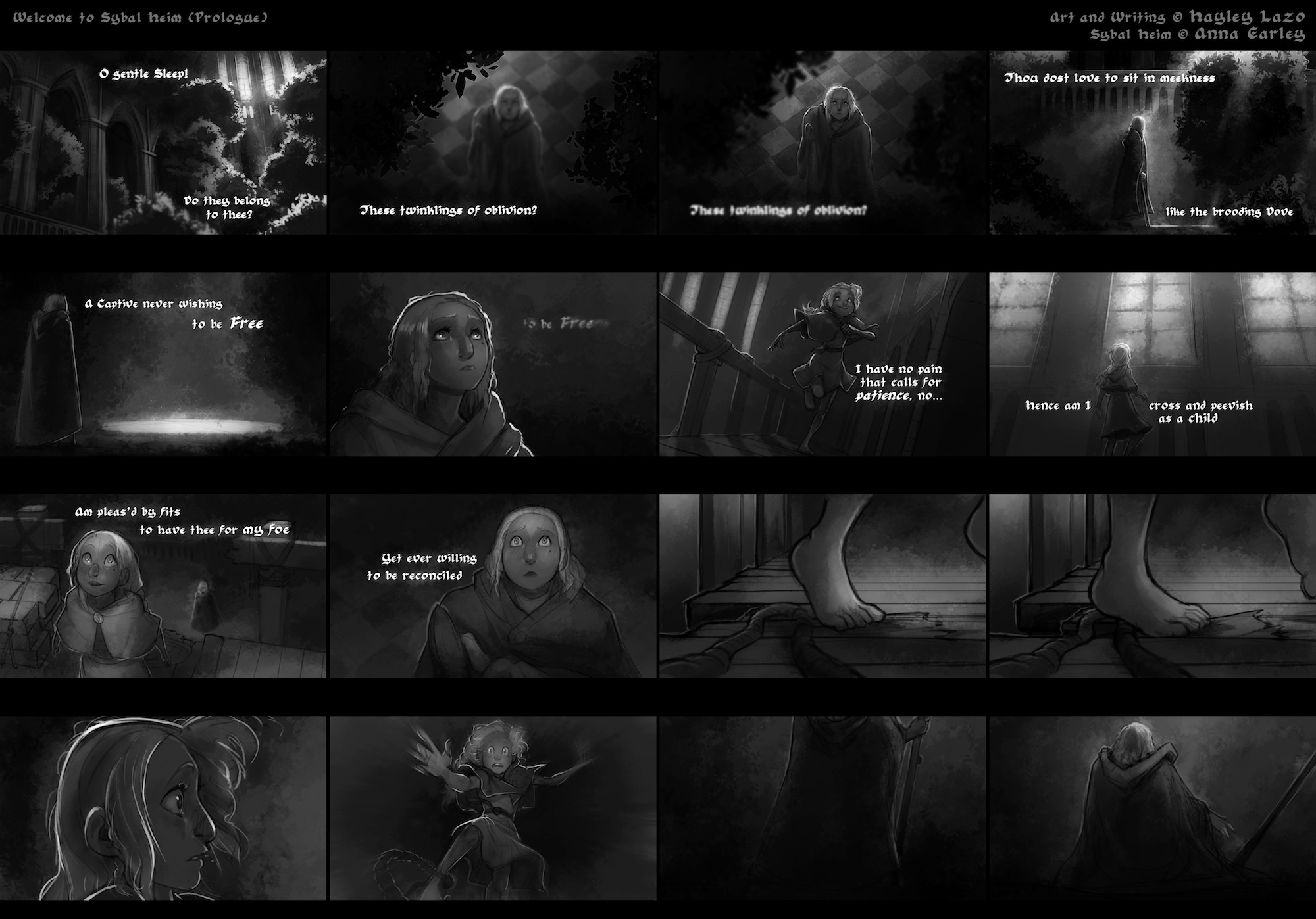 An introduction to the plot/setting of Sybal Heim. You can find the flash comic itself Here. 