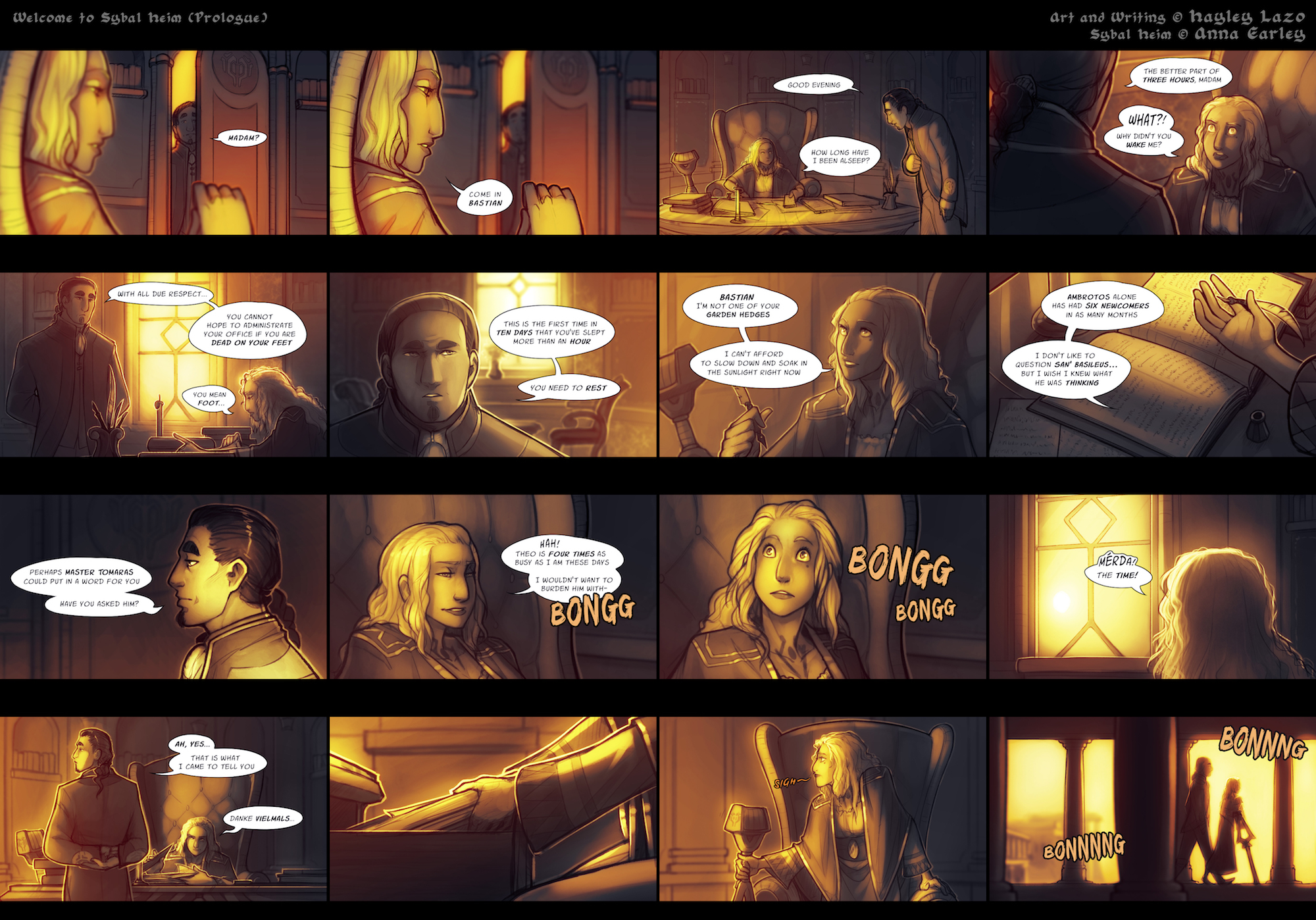 An introduction to the plot/setting of Sybal Heim. You can find the flash comic itself Here. 