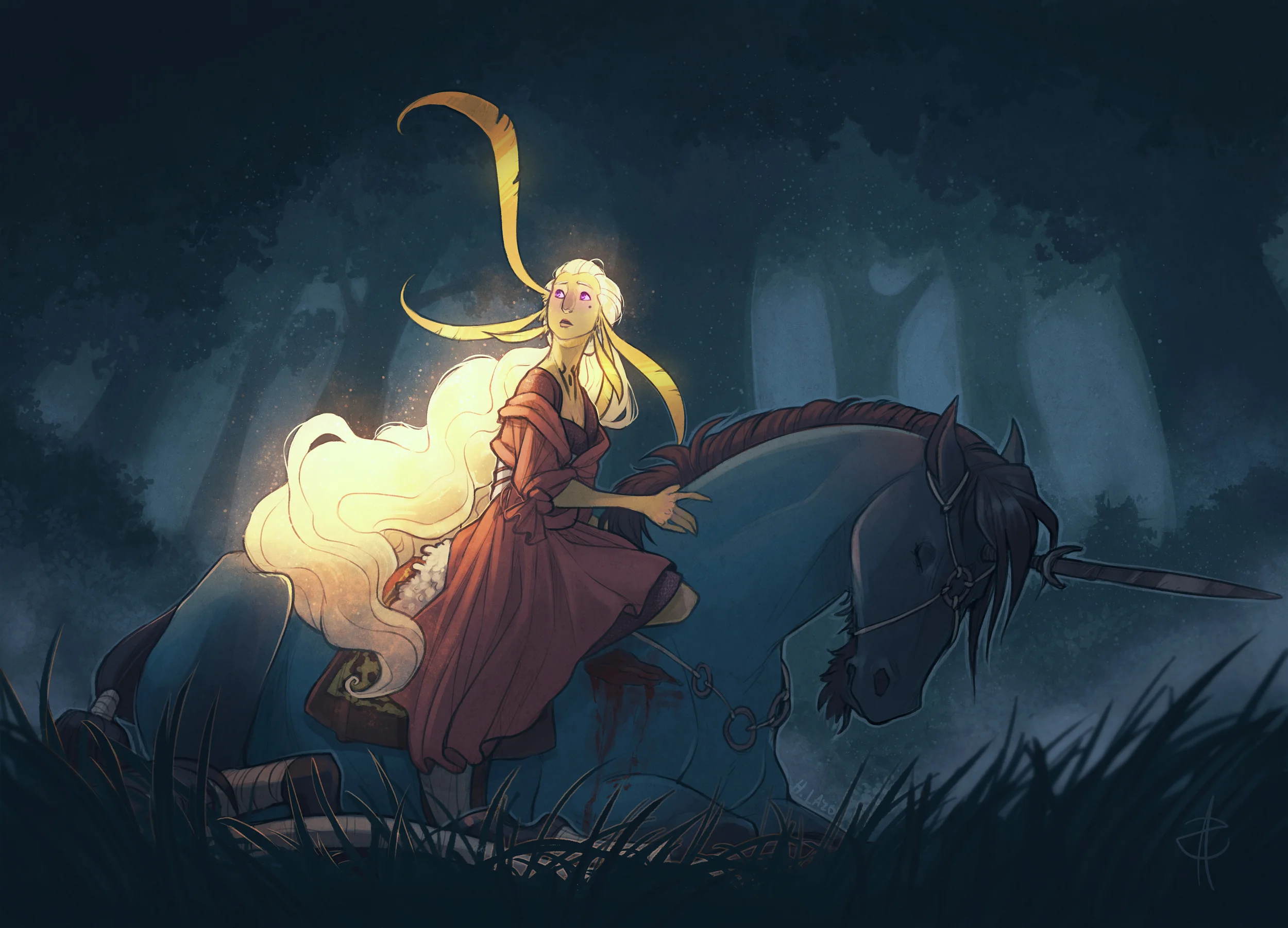 Personal work for Sybal Heim. 2016