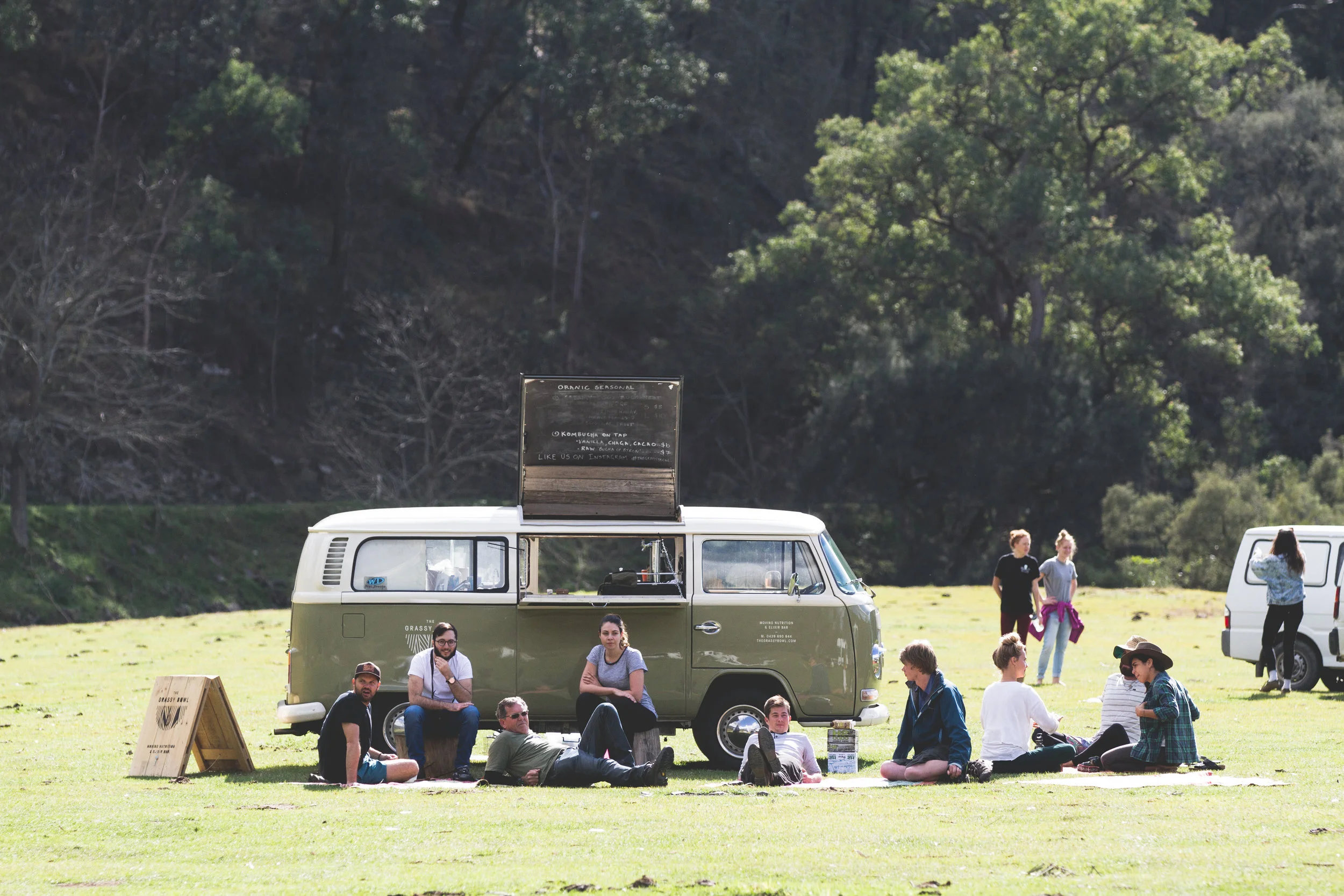 Hanging at @thegrassybowl Kombi Cafe pic by @haydenseyes haydenwarner1@me.com
