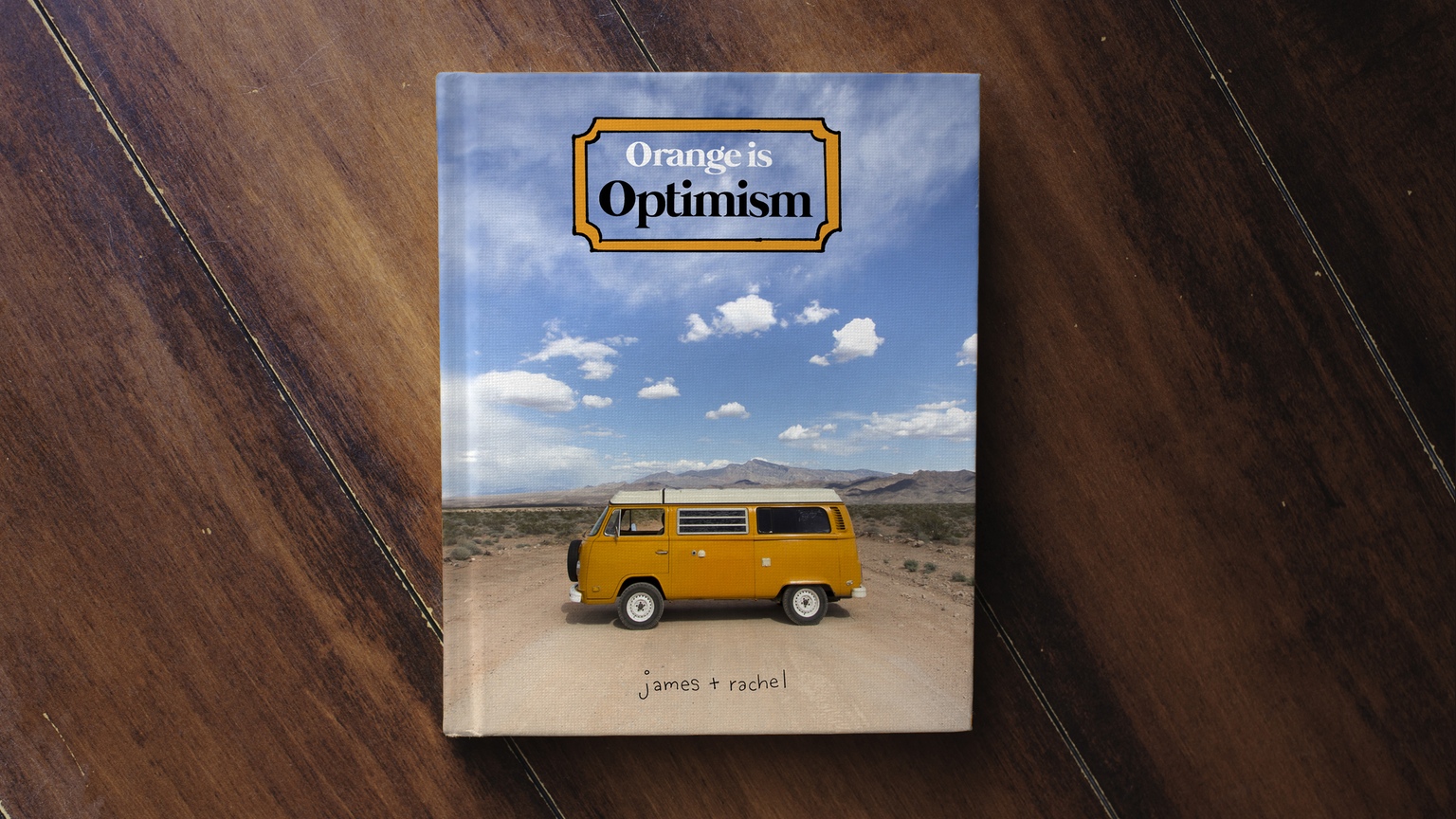 Orange is Optimism, a book by Idle Theory Bus