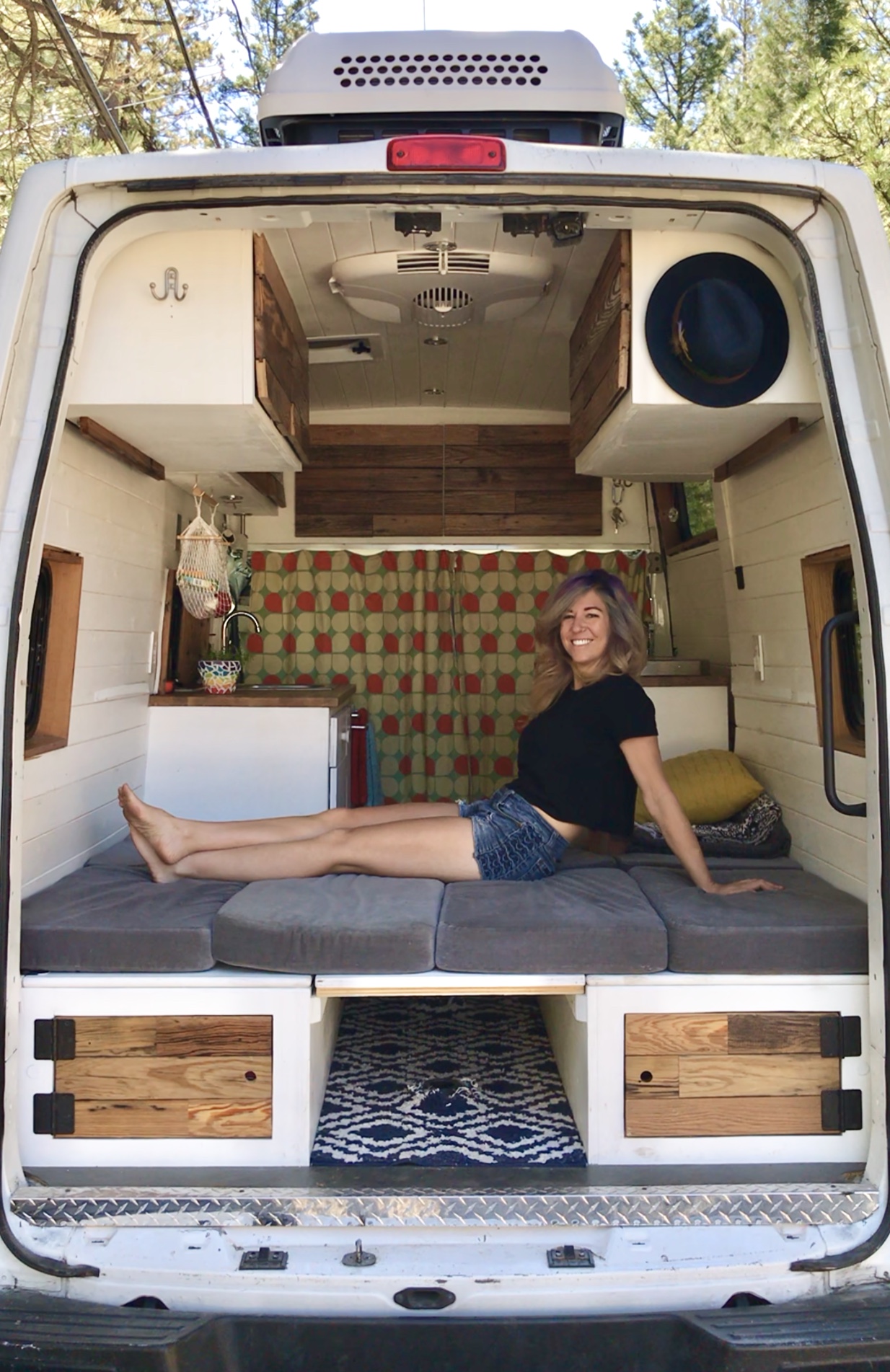 solo female travel van