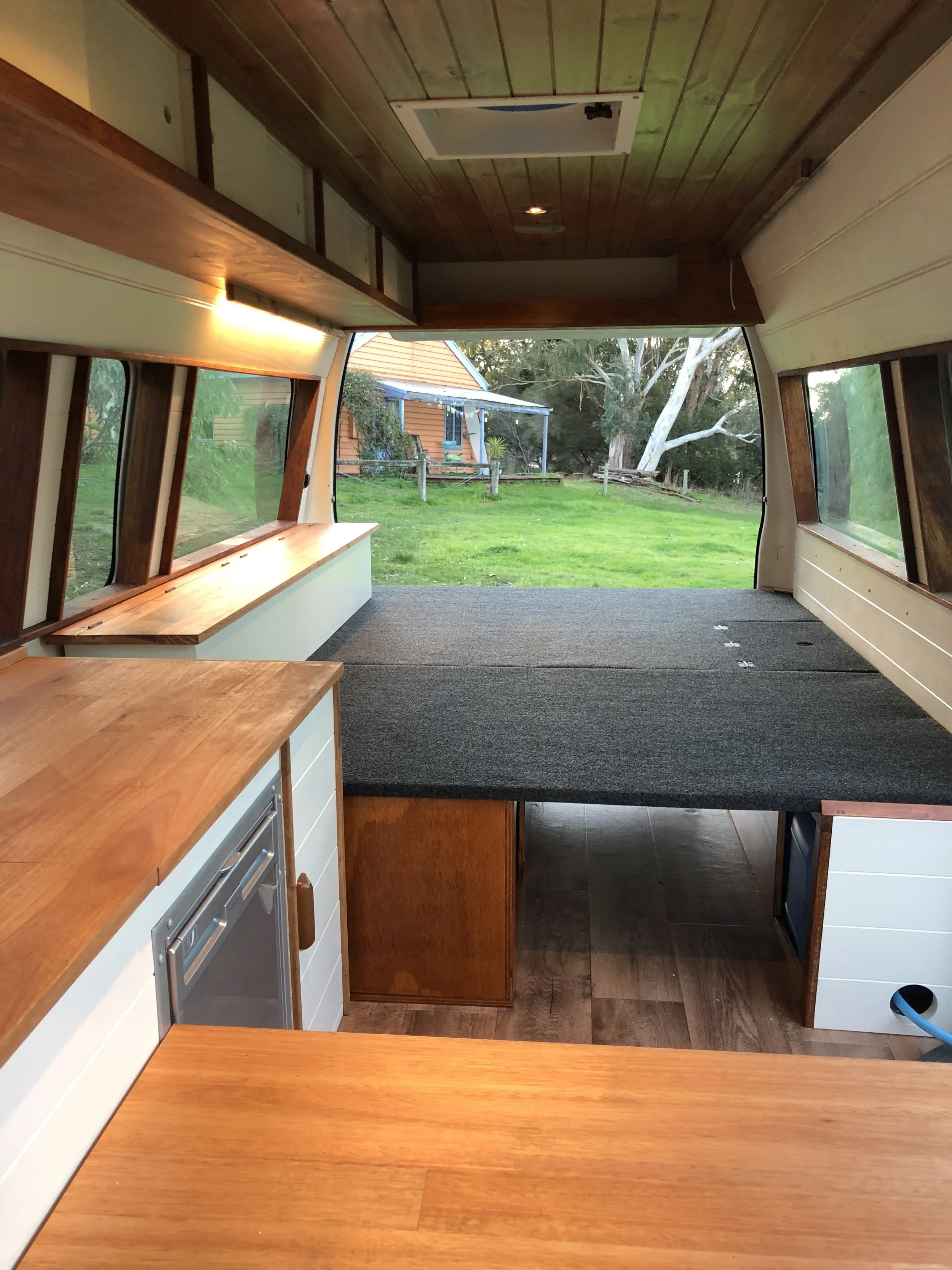 Tom's Toyota Commuter Conversion