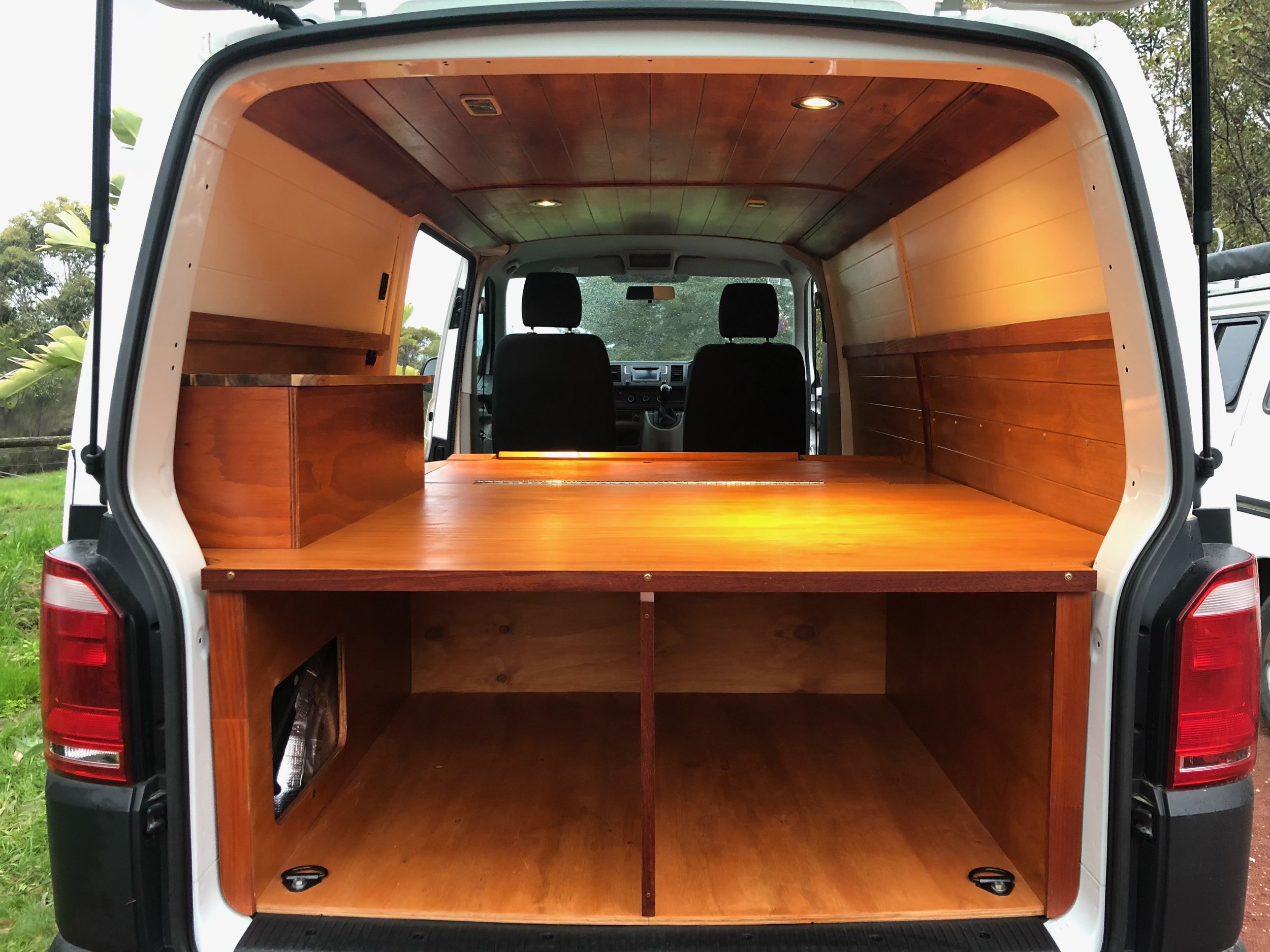 van life vw transporter