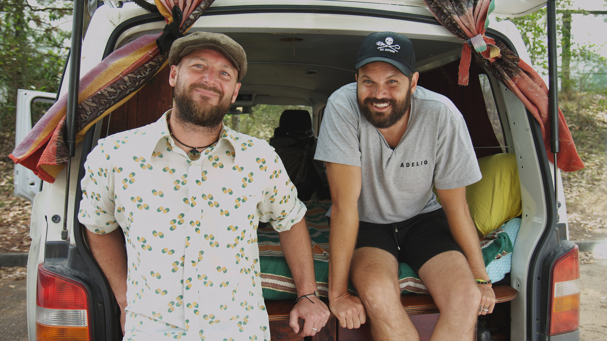Jared and Jonny, the founders of @vanlifediaries | From DAY 2 of production on 'The Meaning of Vanlife' in NSW, Australia