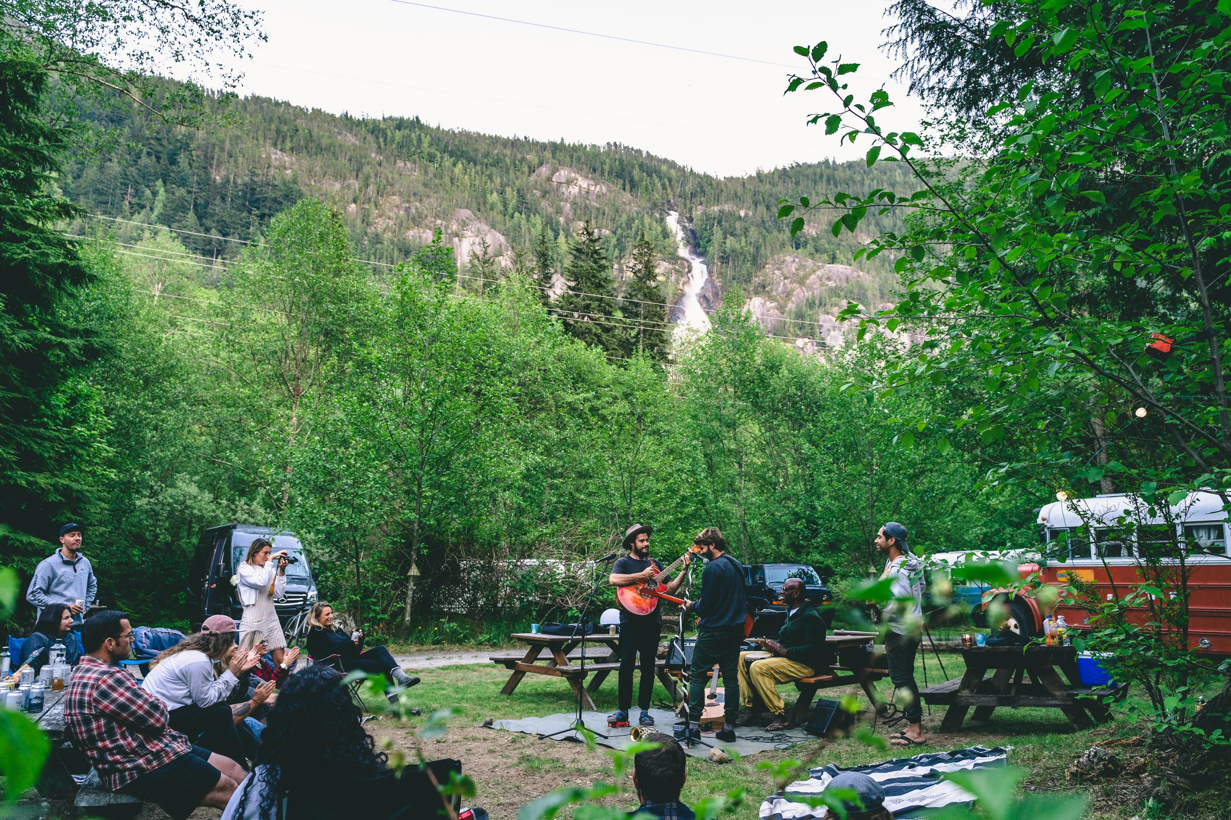 Photo: @alexjamesbowen Vancouver region Vanlife Campout