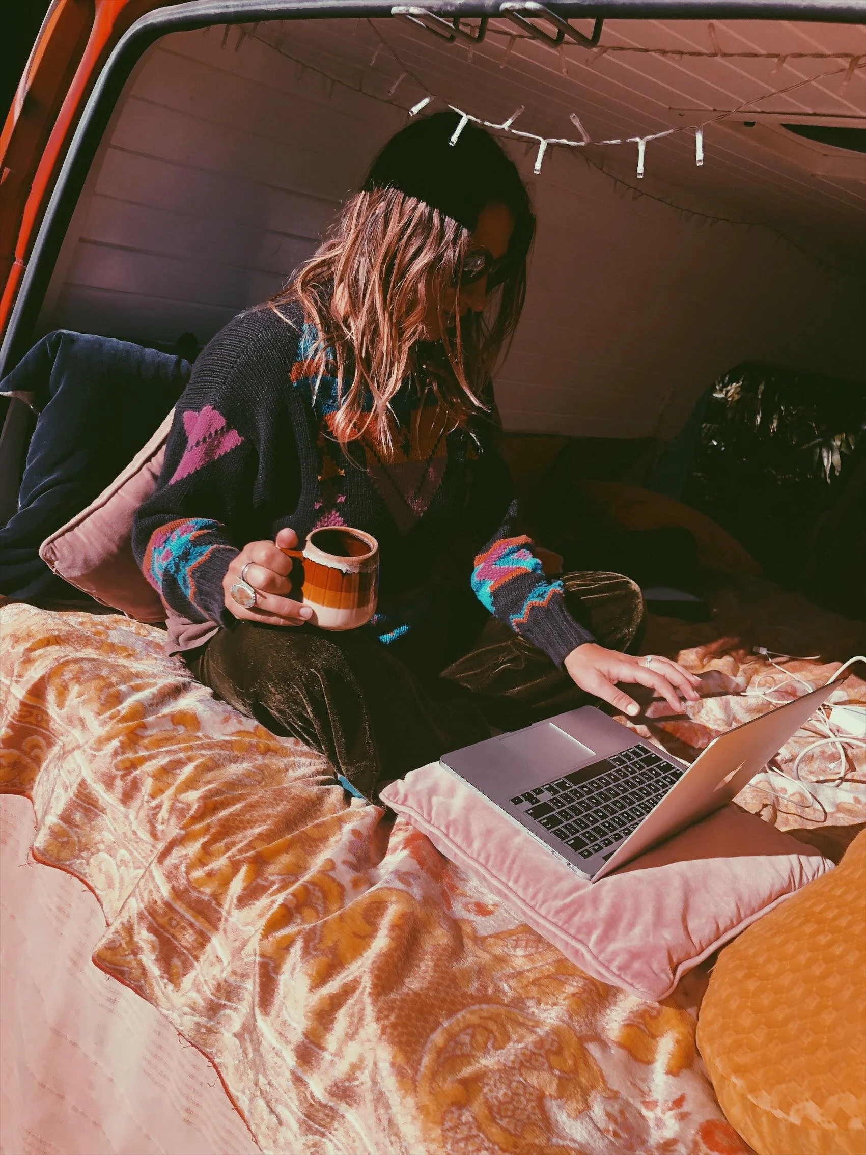 Working from the rolling home