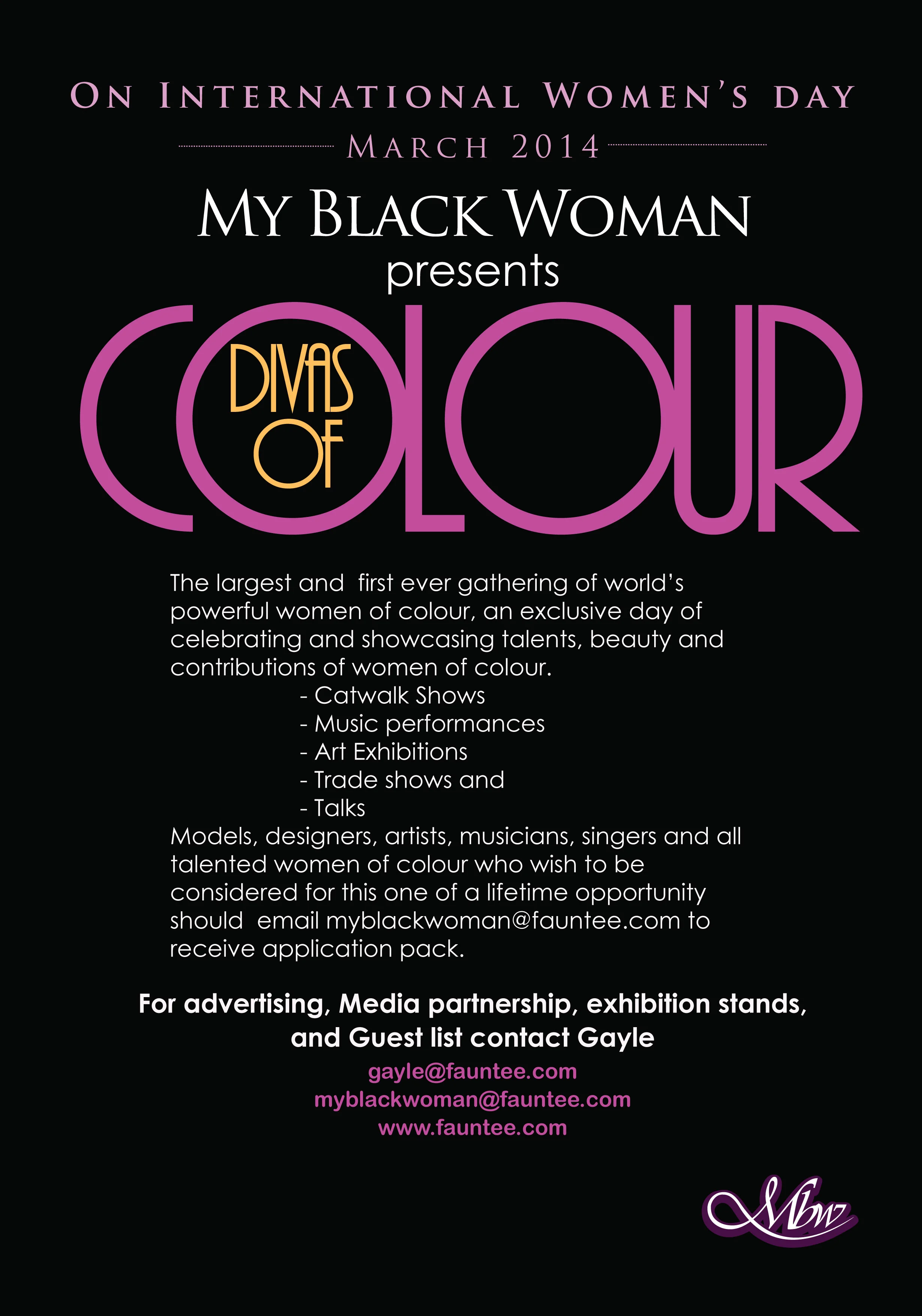 Divas Of Colour 2014