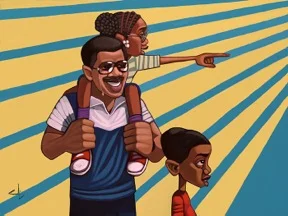 Interview with Cbabi Bayoc: on masculinity, fatherhood and using art to create new perspectives