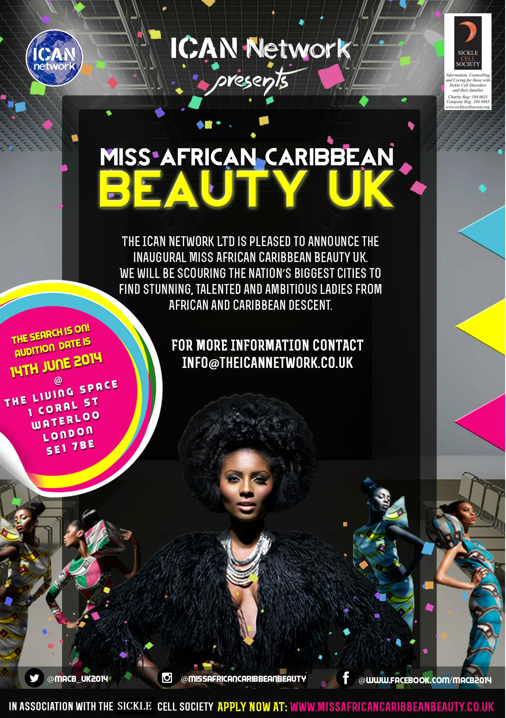 Miss African Caribbean Beauty 2014 - a celebration of African and Caribbean Beauty