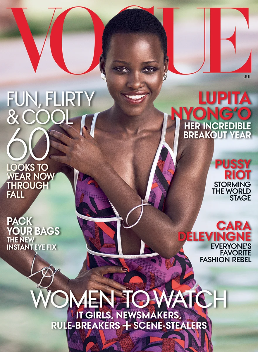 Lupita Nyong'o stuns on her first cover of Vogue