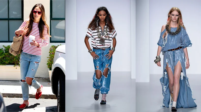 The Ripped Jeans Effect