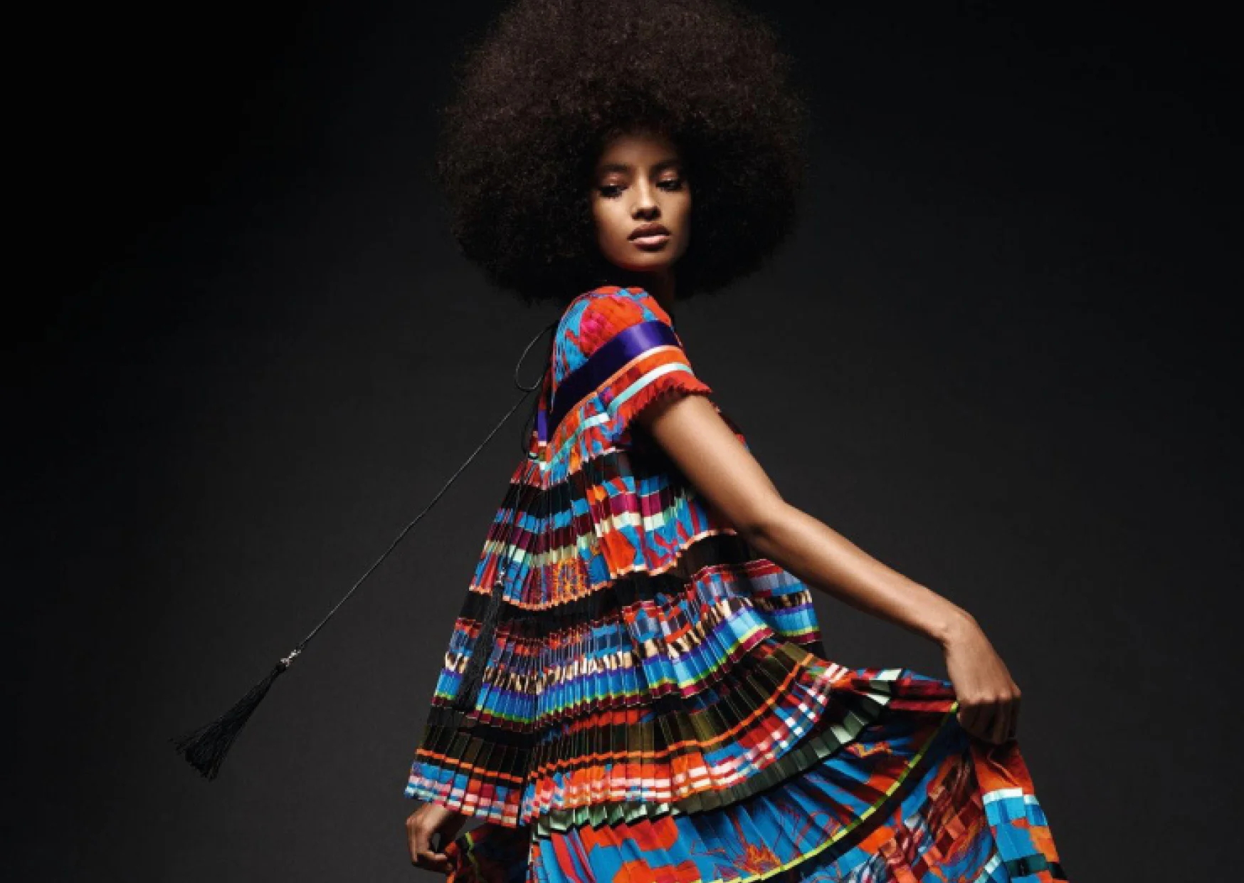 Fashion Flashback: Malaika Firth For Elle France [March 2015]
