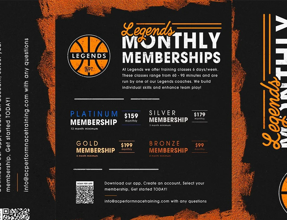 Memberships — Legends Basketball Facility