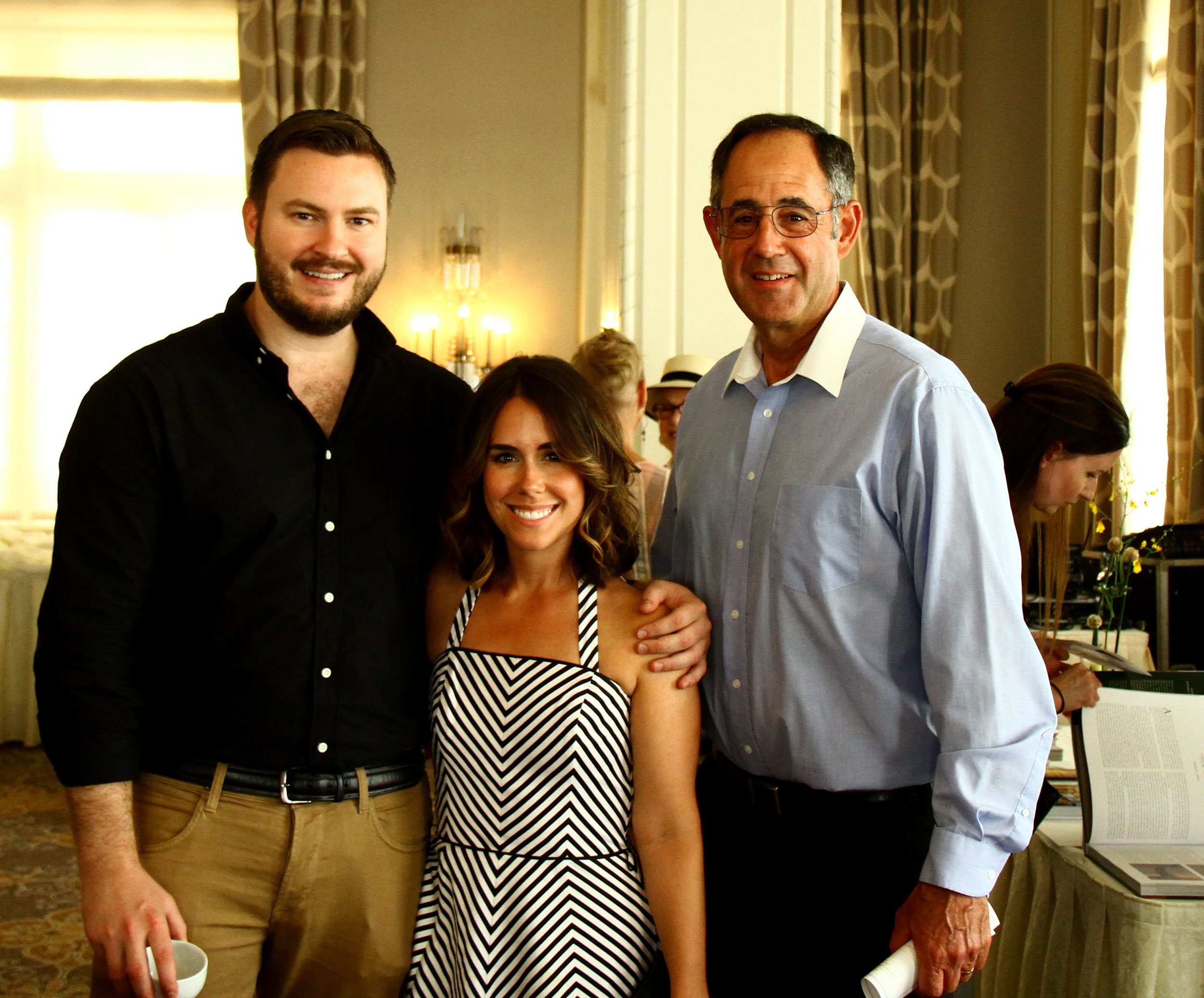 ICAA NWW Board Member, Robert Laney (left), with his fiancee Amanda Rubeck and her father, Al Rubeck.