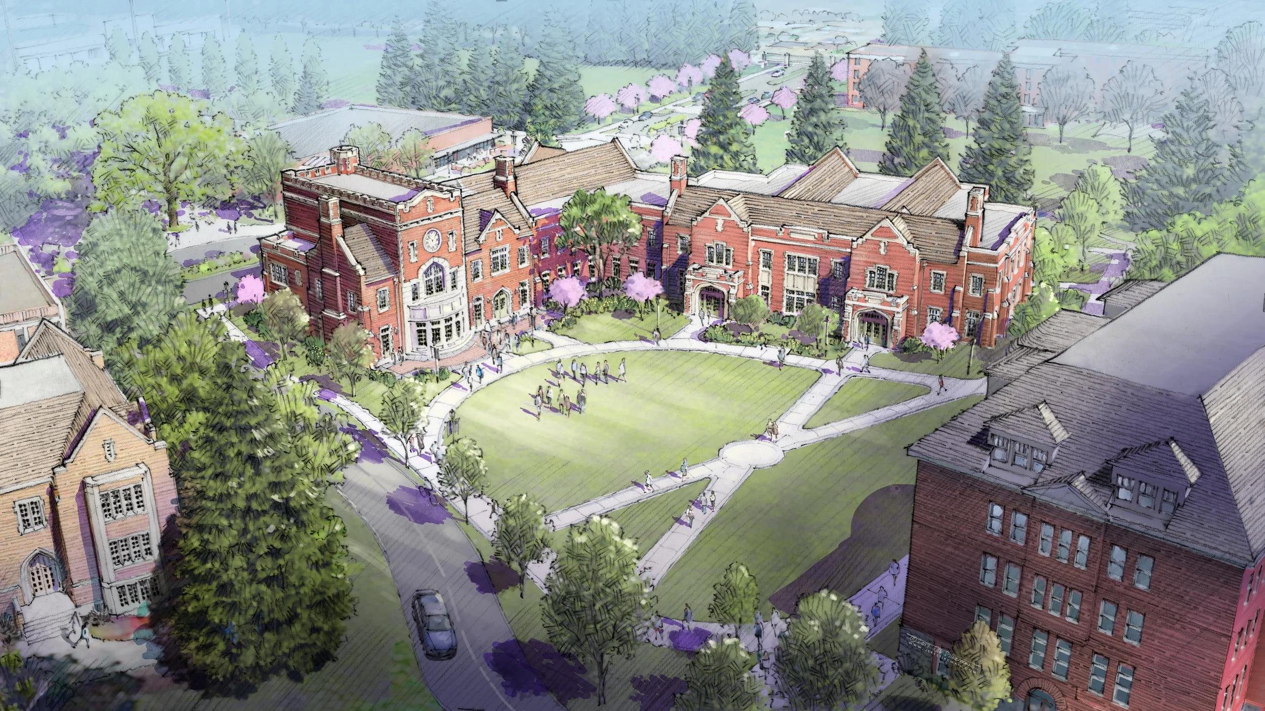 UNIV. OF PORTLAND: DUNDON-BERCHTOLD HALL CELEBRATION