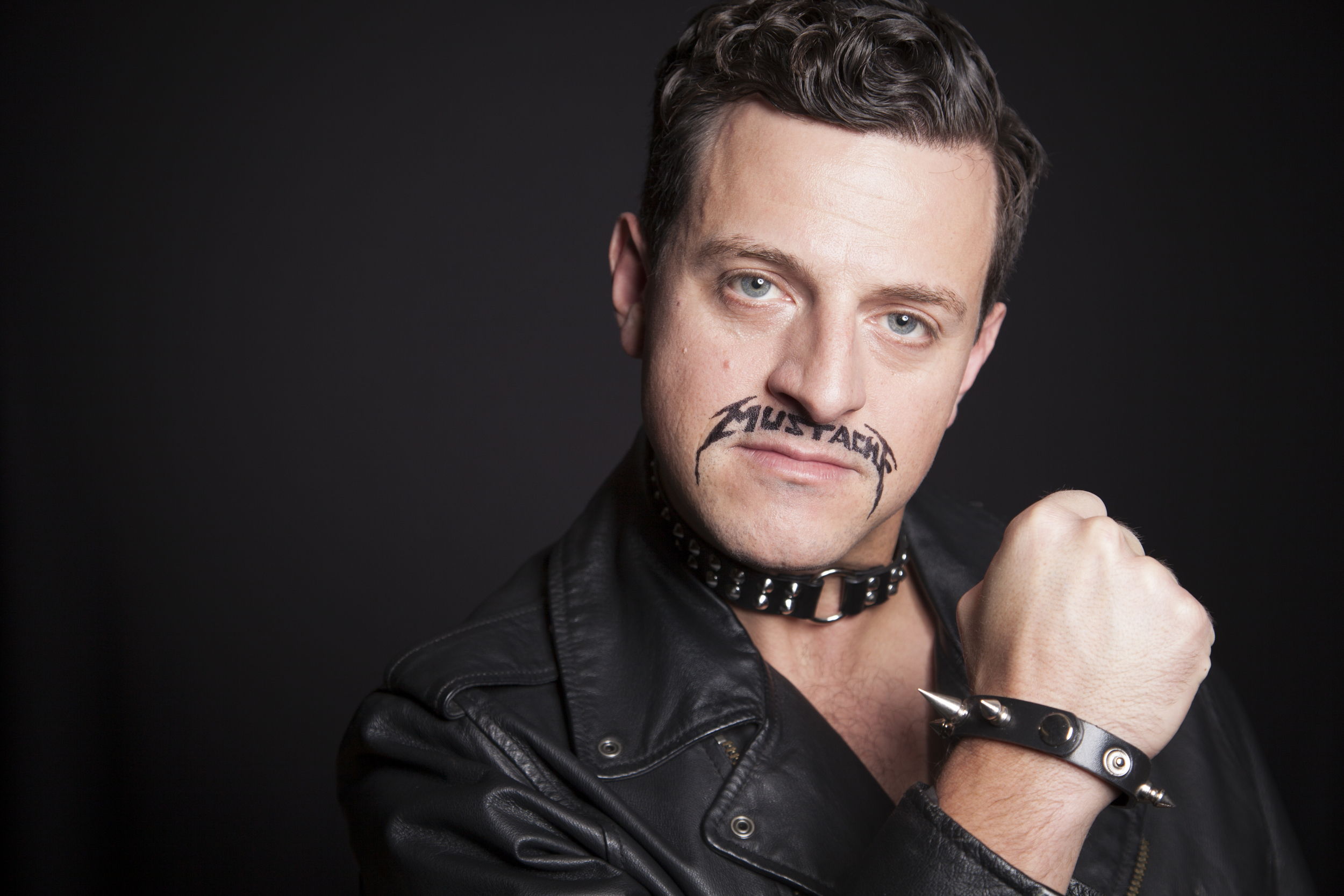 Heavy metal mustache