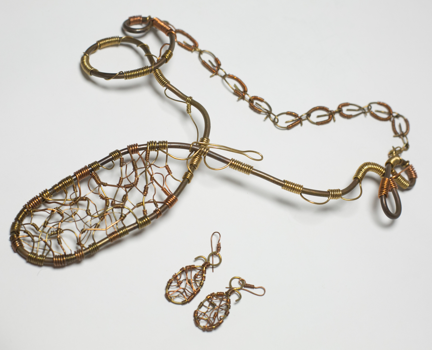 Benin Necklace Sterling Silver Benin Gift Benin Jewelry