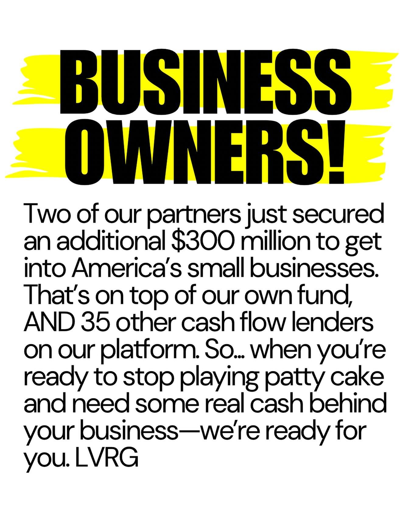 Serious funding for serious business owners. We didn't become one of the strongest small business funding companies in America by accident. We're doing big things for small businesses, and are ready for you next.