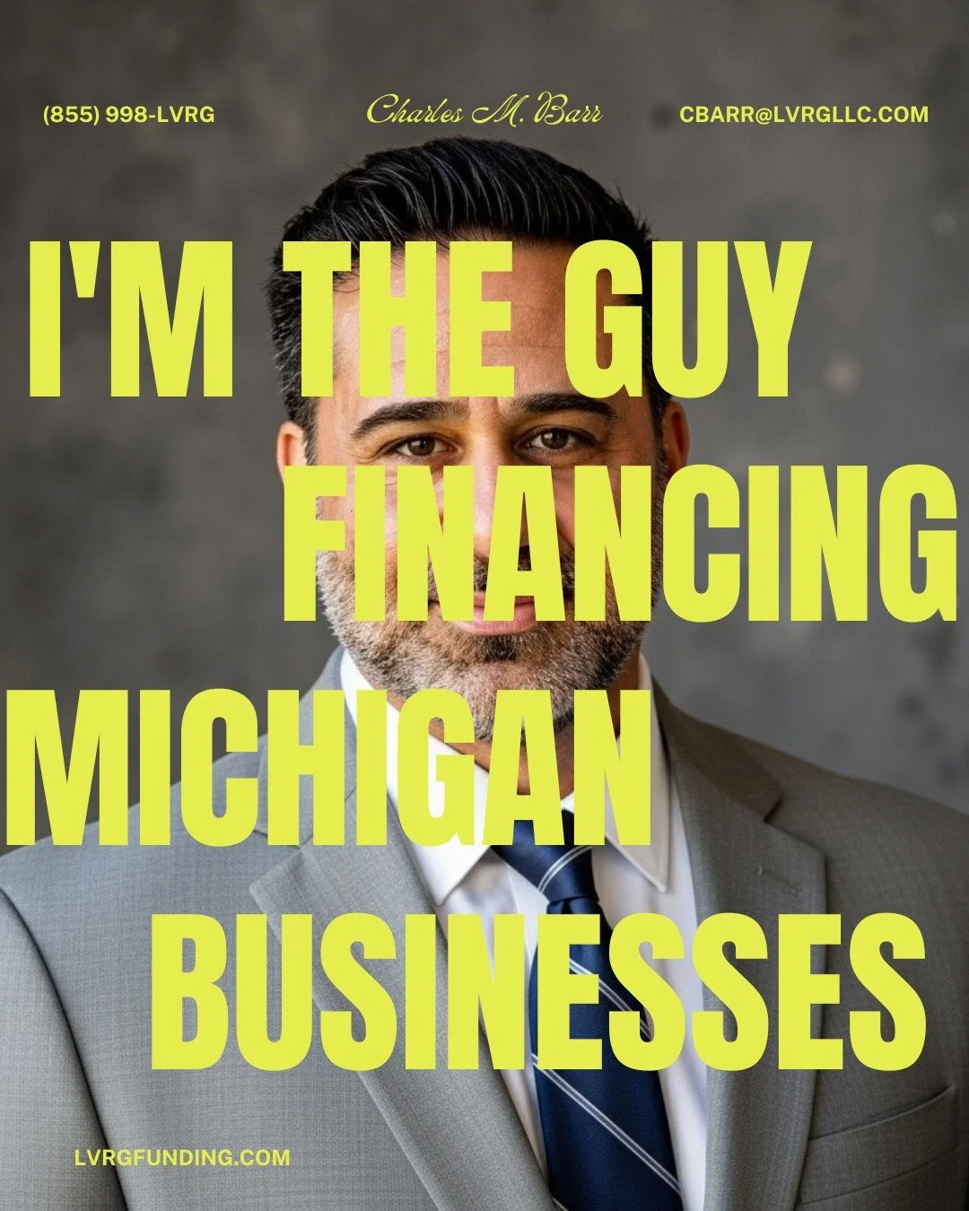 I'm Charles Barr, and after 20 years in business lending, I've seen the same pattern hundreds of times. An established Michigan business owner walks into their bank for a business loan. Makes sense, right? That's where you bank, so that's where you g