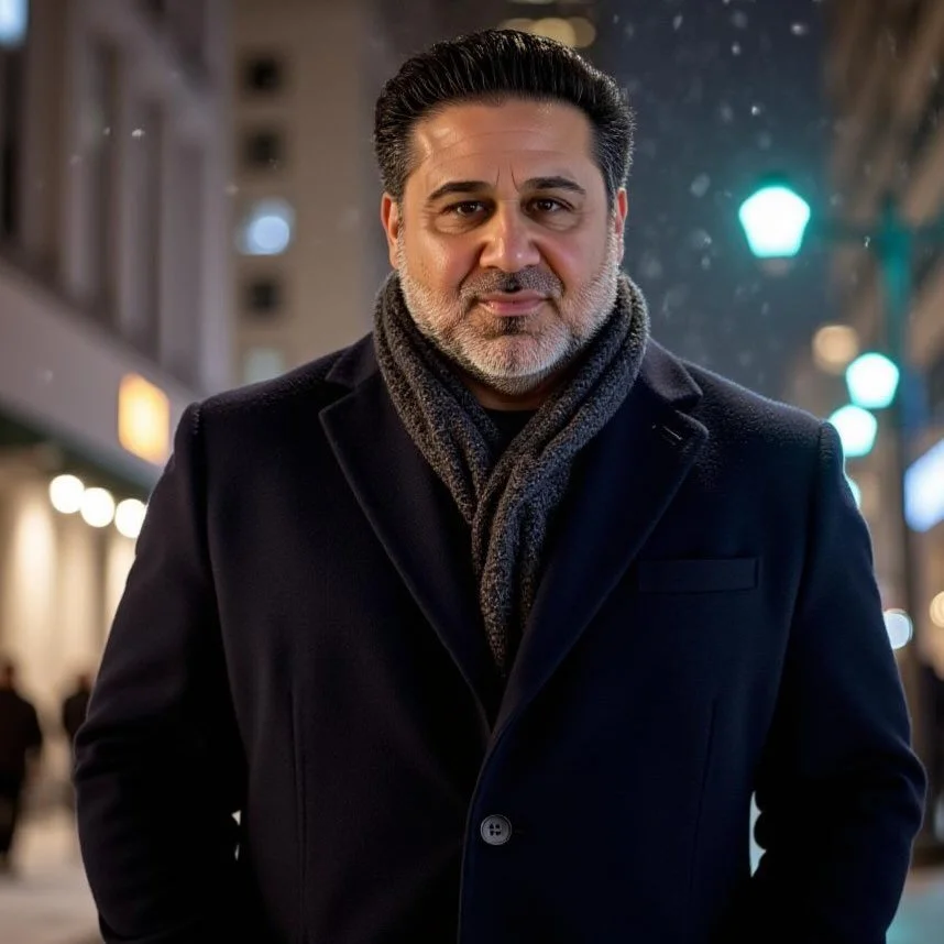 Detroit at night ✨❄️