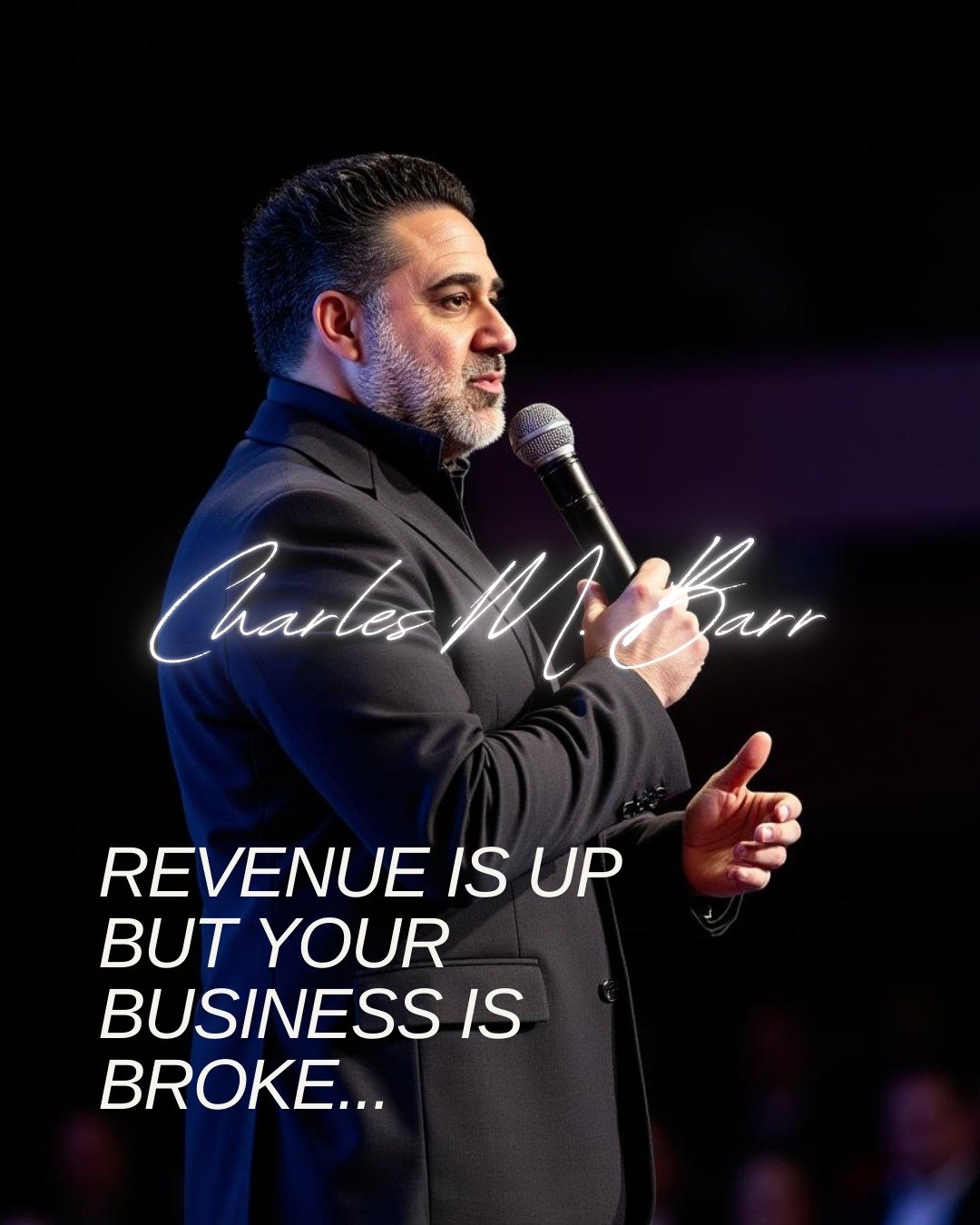 REVENUE IS UP BUT YOUR BUSINESS IS BROKE

I've sat across from owners doing $10M, $15M, $20M a year who couldn't make Friday's payroll.

The revenue was real. The problem was also real.

Most business owners are running a top-line illusion &mdash; im