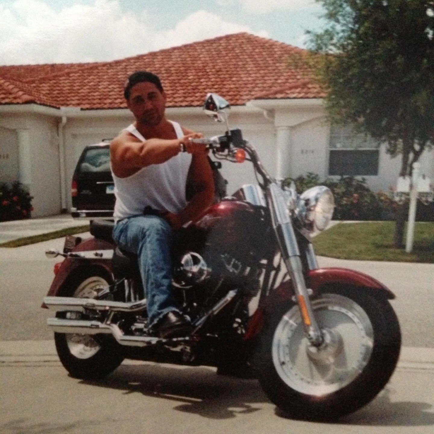 Who&rsquo;s this guy?! I was just going through an old photo file and stumbled upon this gem. Ha! It brought back so many memories. Wow, it seems like forever ago. Riding my Harley Fat Boy around Boca, enjoying life in the sun and not a care in the w