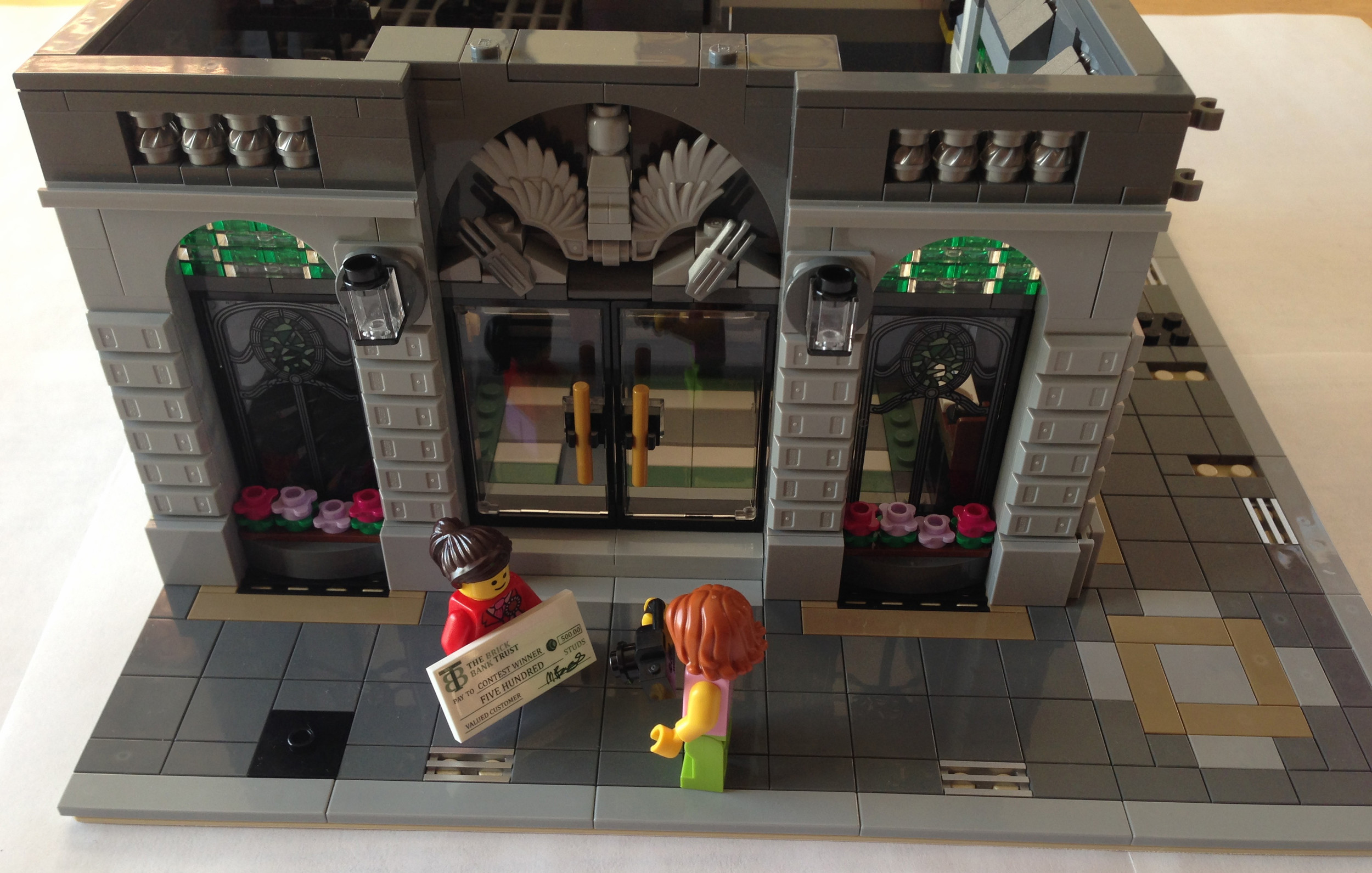 Lego Bank Lepin Bank Lepin Brick Bank Jiestar 89131 Creative