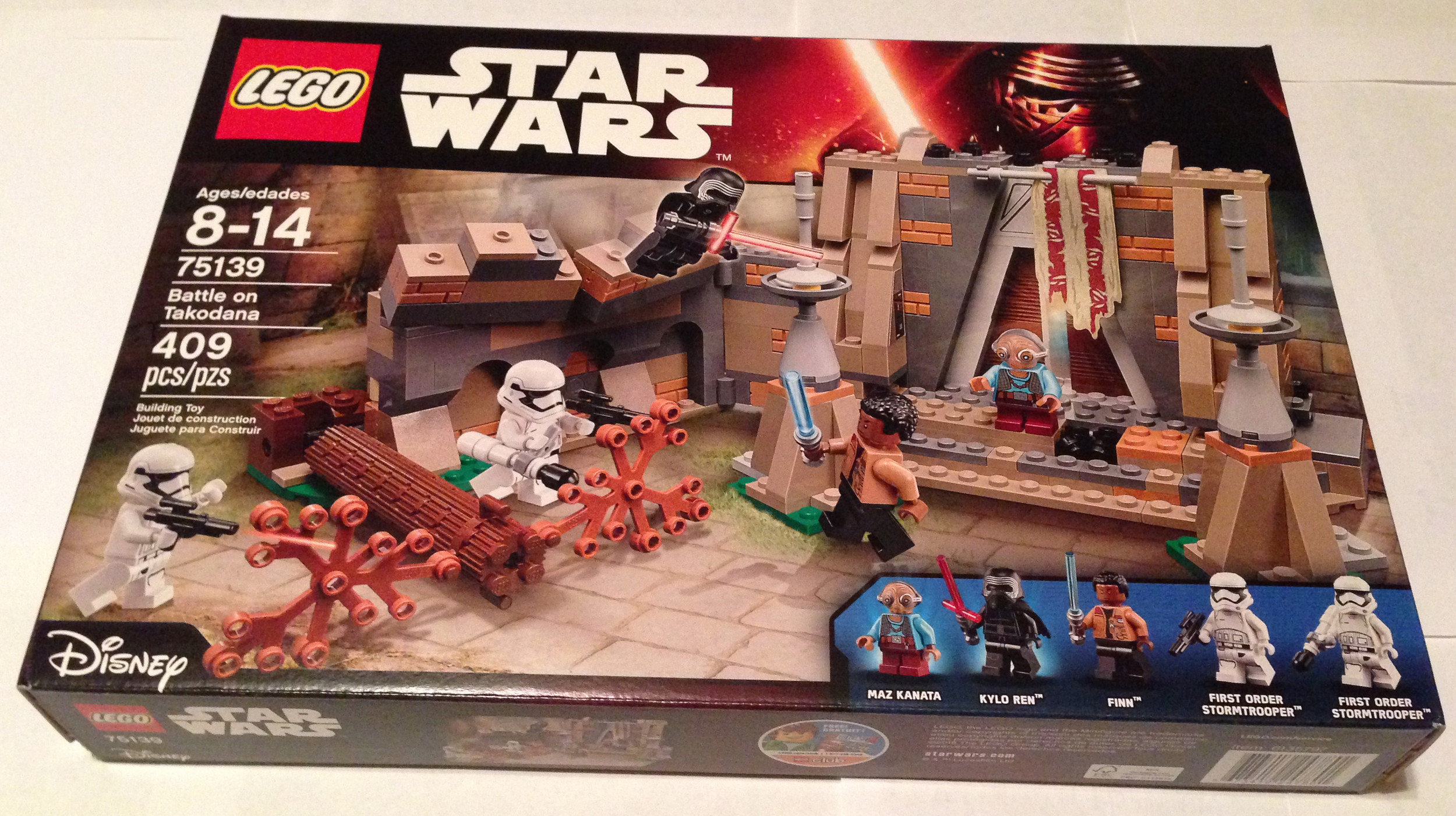 Lego ® Star Wars Figure Battle of takodana Finn 75139 
