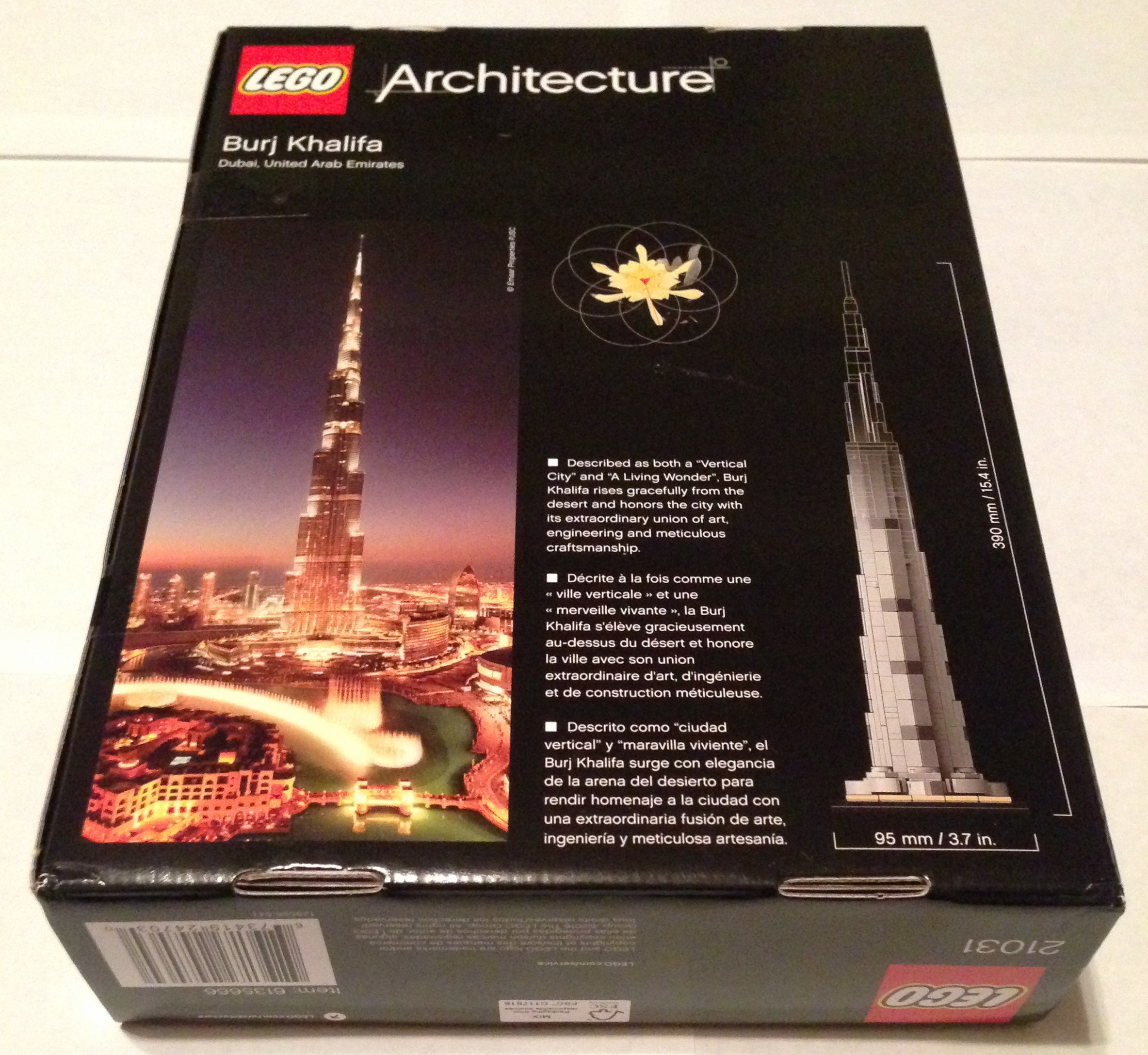 samlet set Sommetider serie Set Review - Burj Khalifa - #21031 — Bricks for Bricks